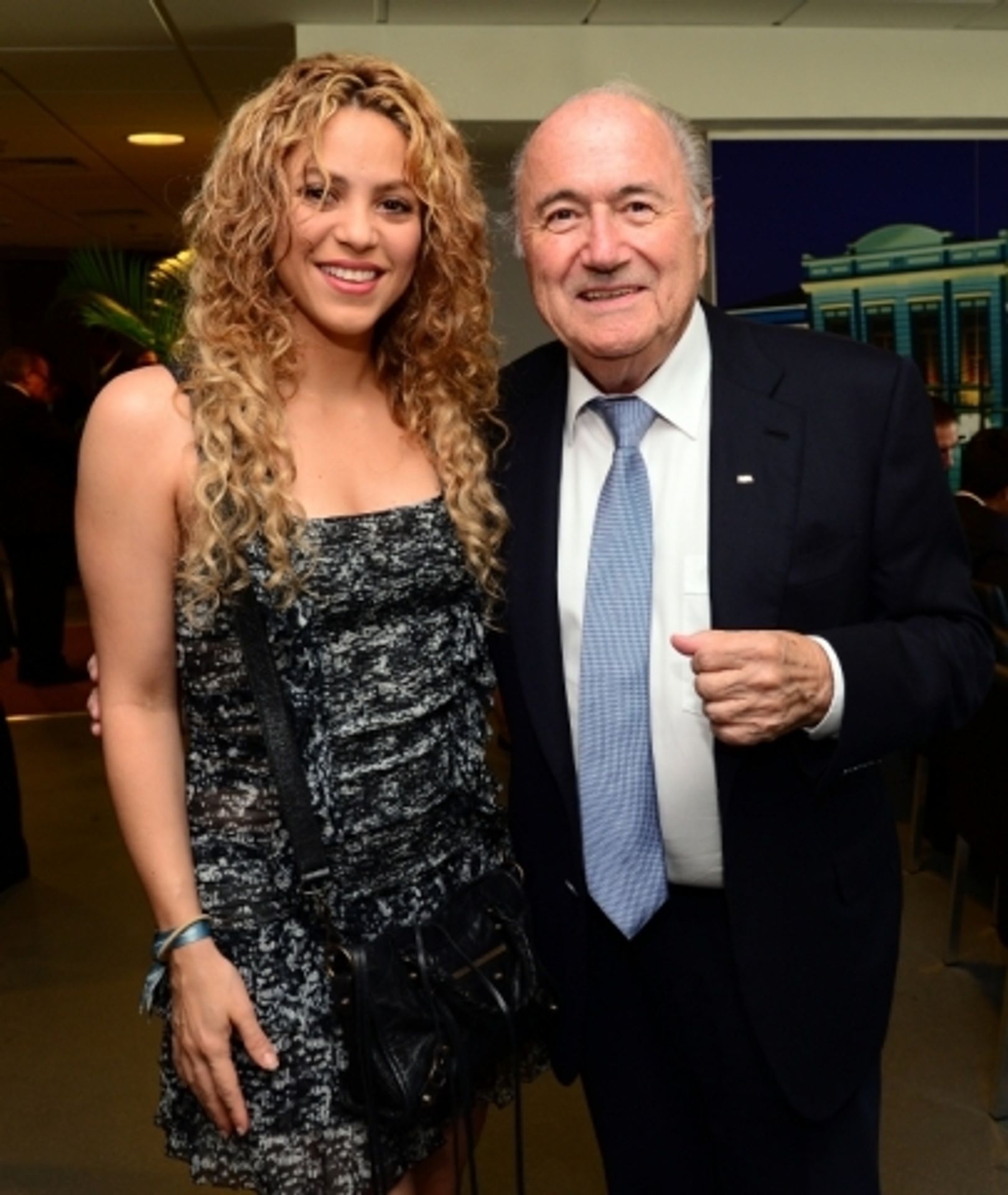 Shakira na Poháru FIFA - 6 - GALERIE: Shakira fandí Španělům na Poháru FIFA (8/9)