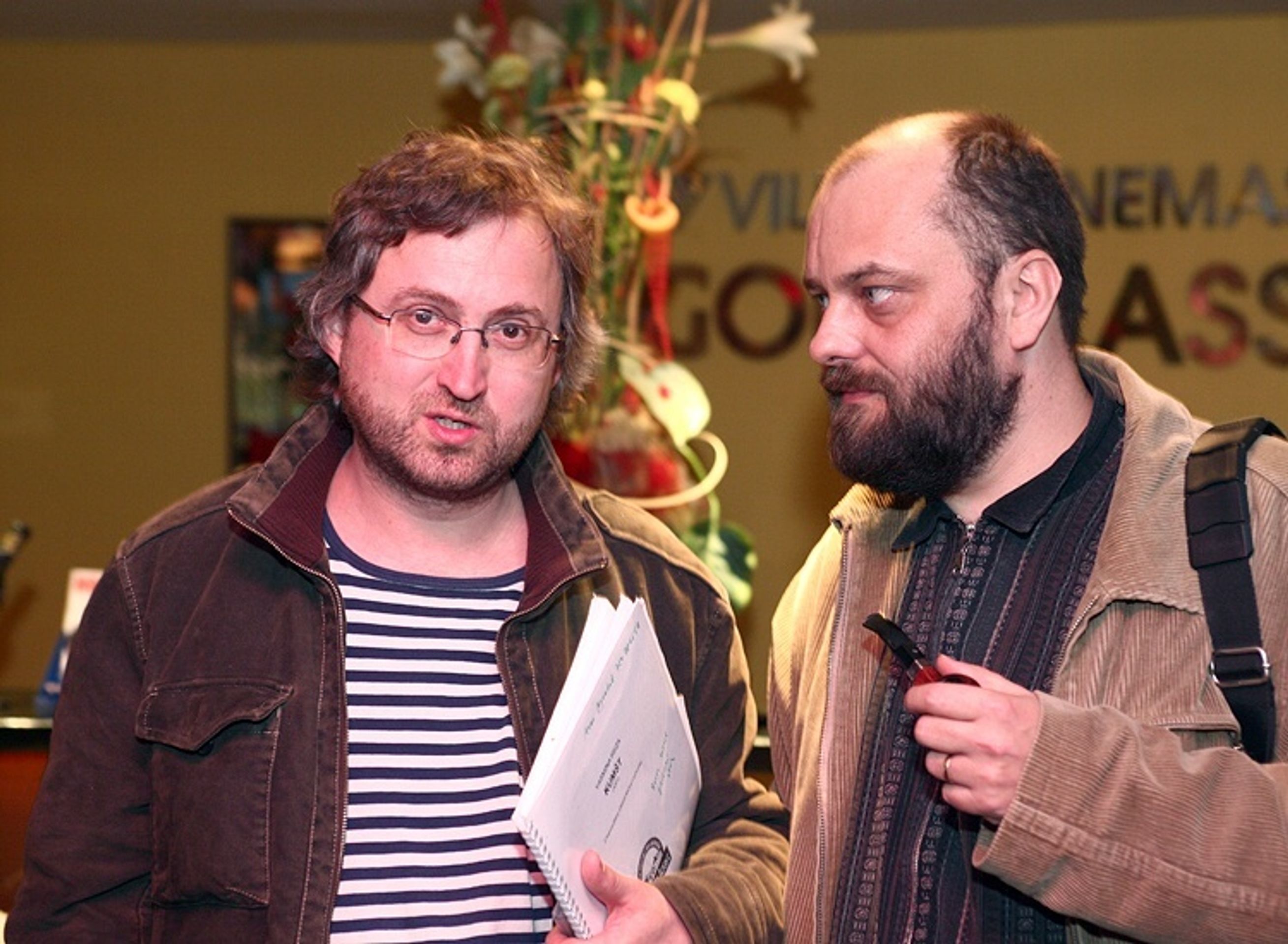 Jan Hřebejk a scenárista Petr Jarchovský - Brejchová dostala zvíře, Medvídek to ale nebyl - video (6/6)