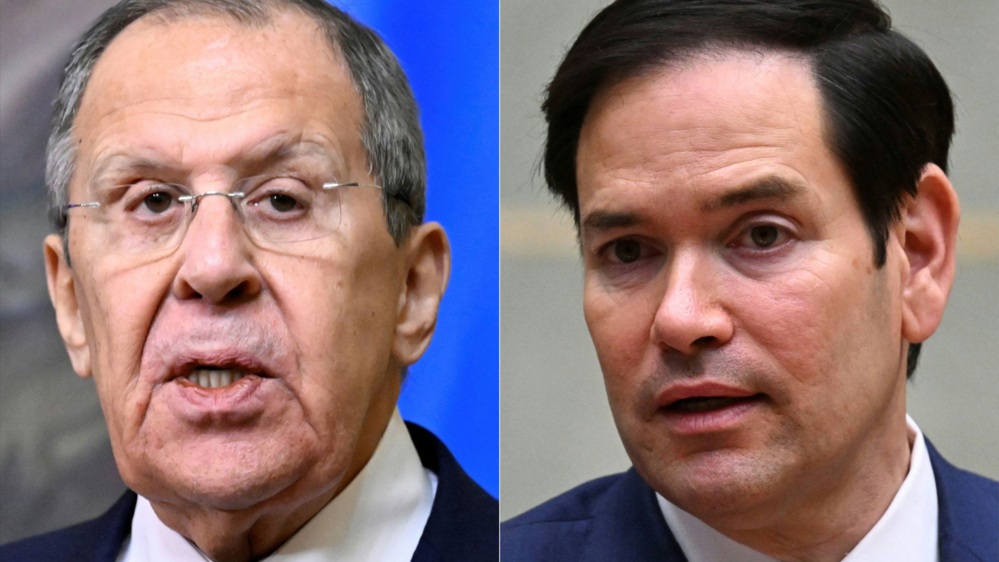 Sergej Lavrov a Marco Rubio - Setkání delegací USA a Ruska v Saúdské Arábii (6/6)
