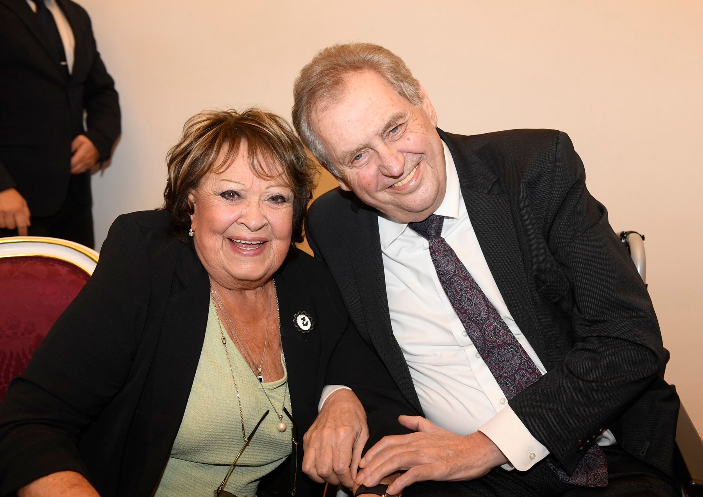 Jiřina Bohdalová a Miloš Zeman - Jiřina Bohdalová a Miloš Zeman (2/6)