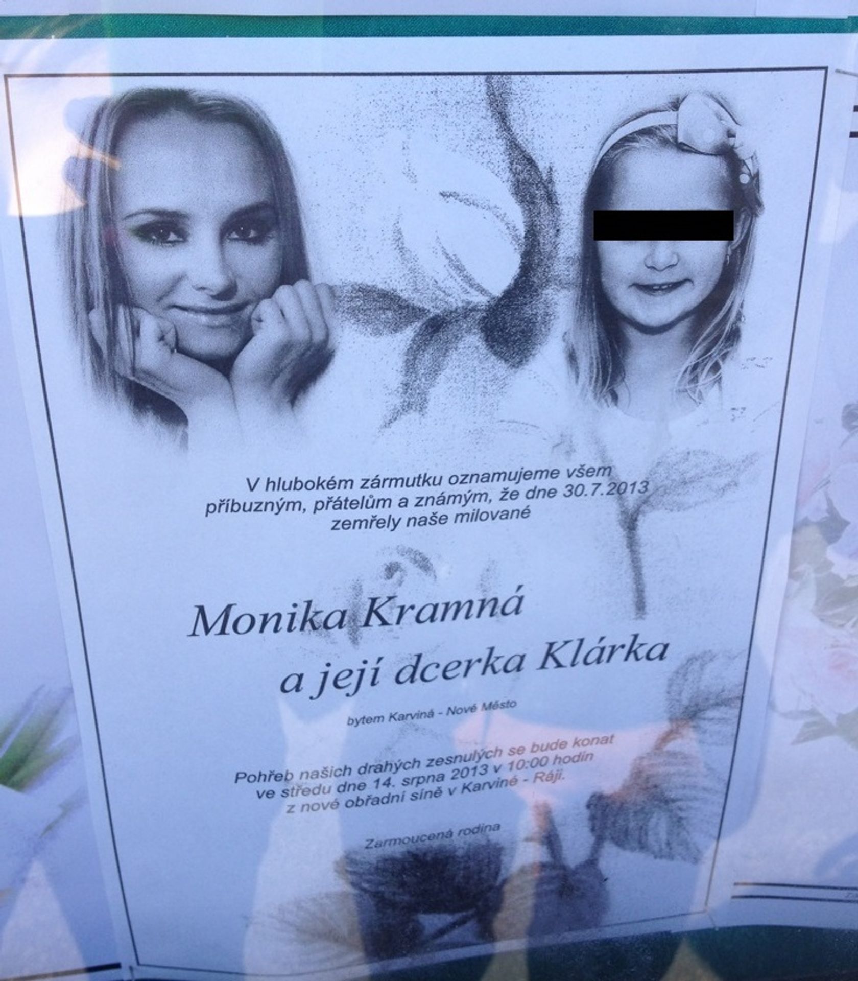 Pohřeb Moniky a Klárky - 1 - GALERIE: Pohřeb Moniky a Klárky v Karviné (1/9)