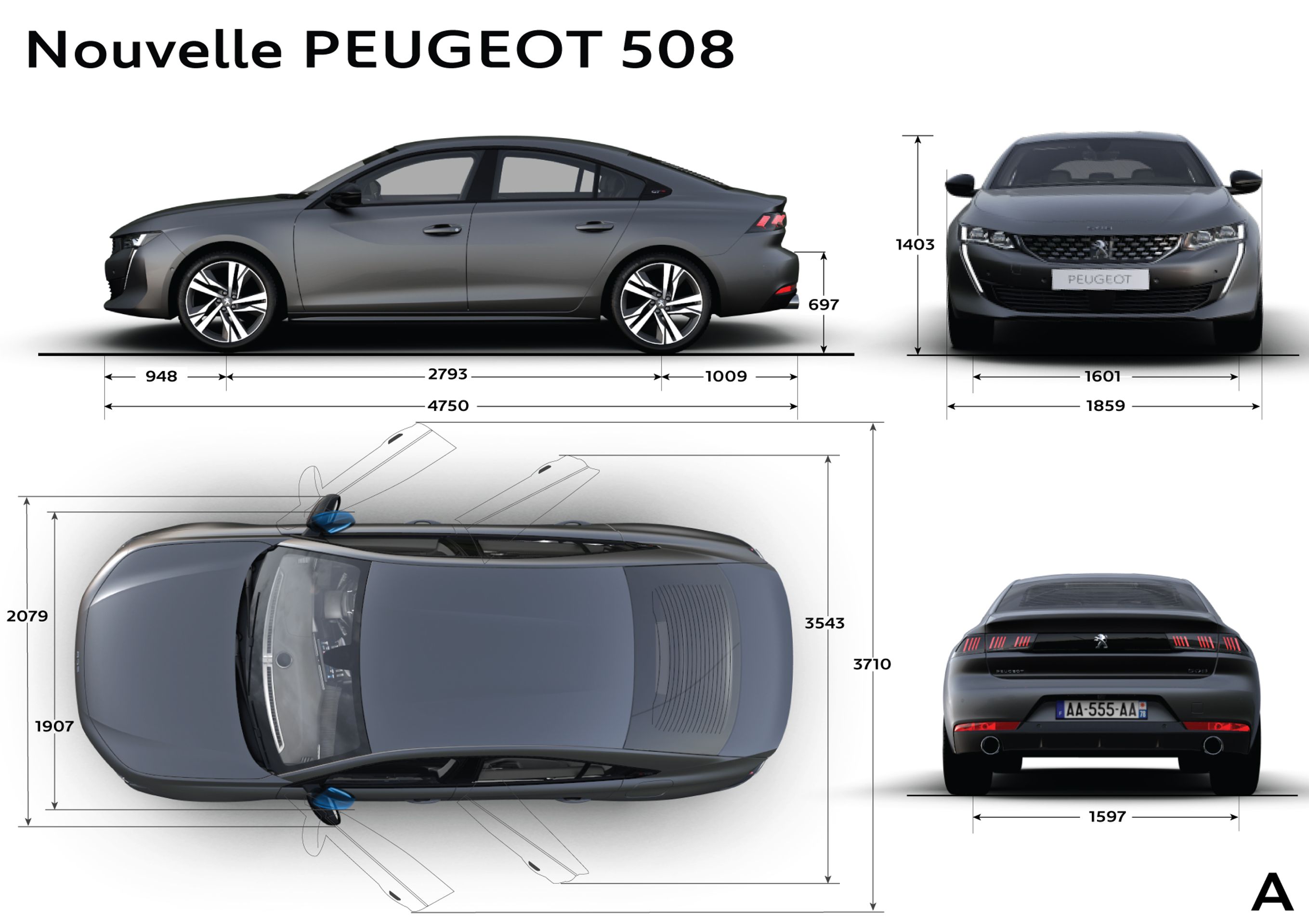 Peugeot 508 - Fotogalerie: Nový Peugeot 508 (6/8)