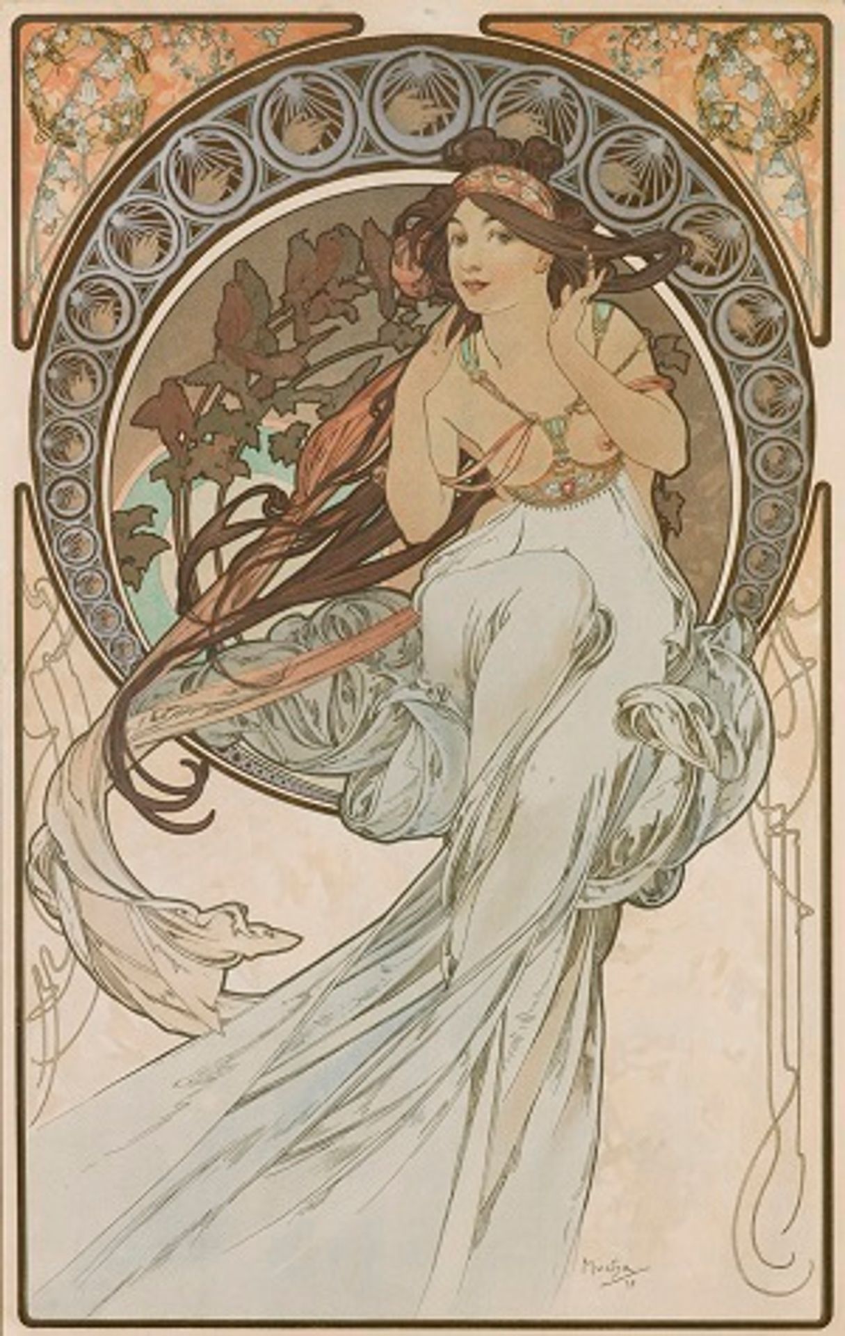 Alfons Mucha - plakáty - 5 - GALERIE: Výstava unikátní sbírky plakátů Alfonse Muchy (4/7)