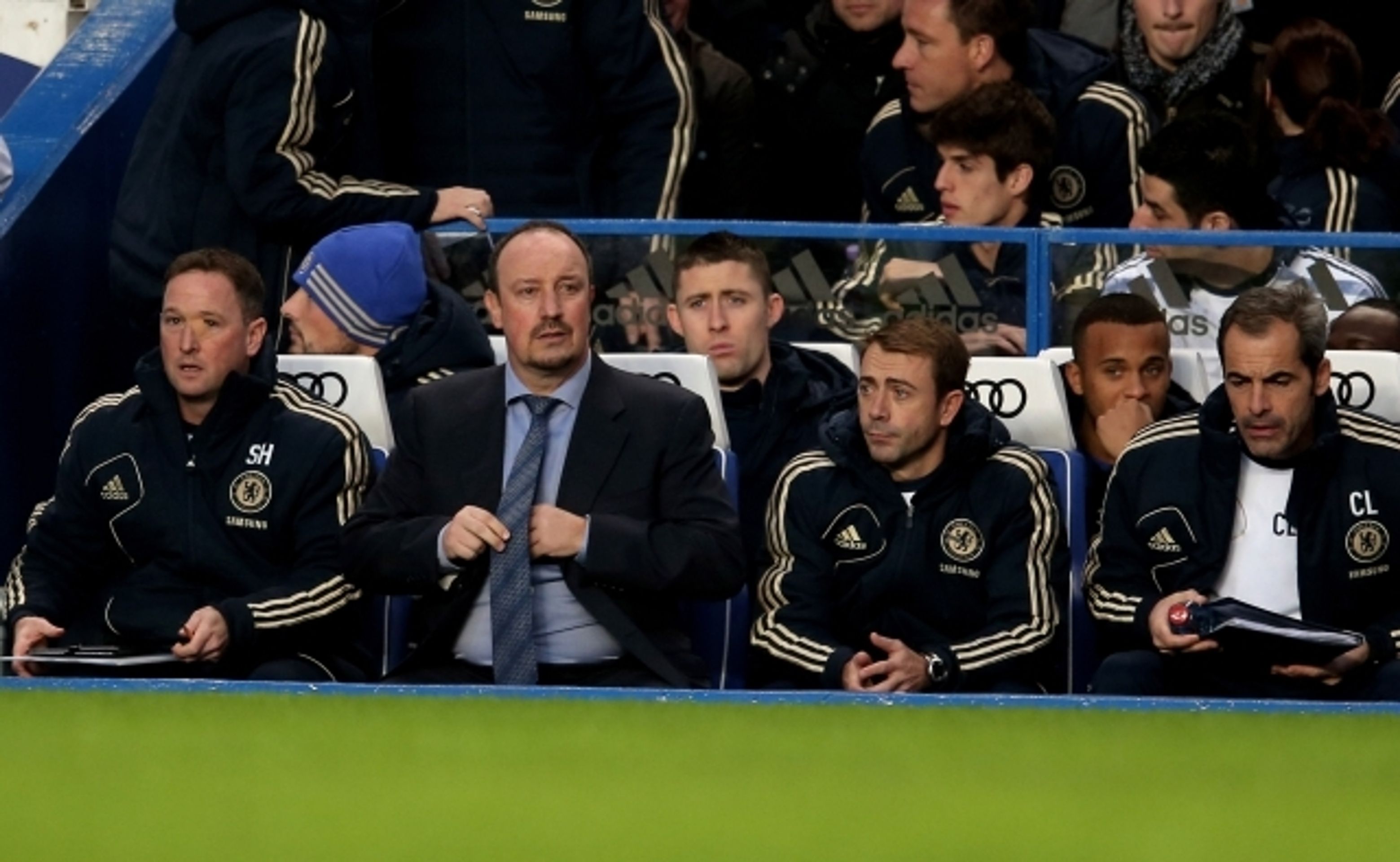 Benítez v Chelsea a protestující fanoušci - 6 - GALERIE: Benítez v Chelsea a protestující fanušci (7/10)