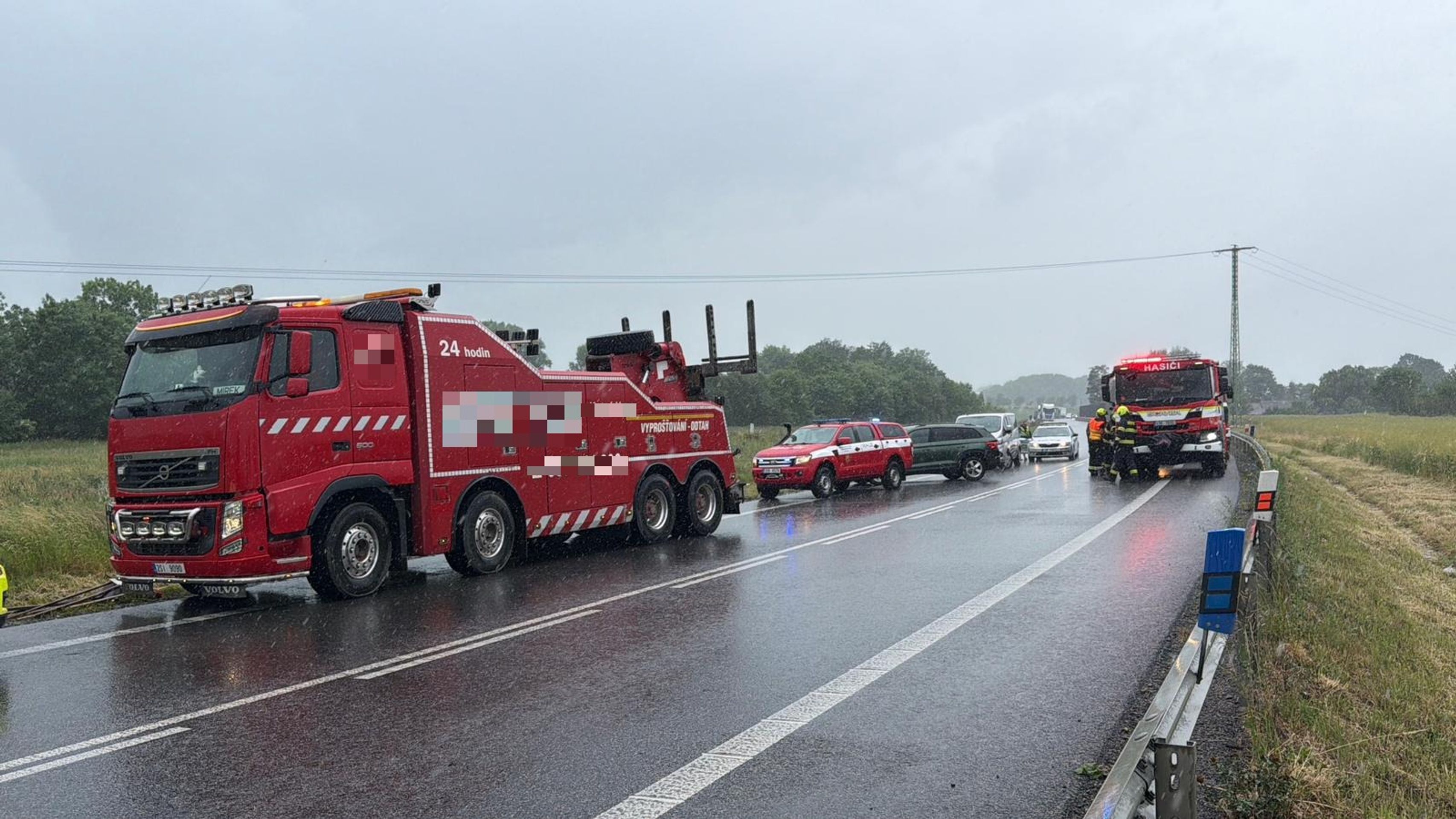 Smrtelná dopravní nehoda na Kutnohorsku - Smrtelná dopravní nehoda na Kutnohorsku (7/11)