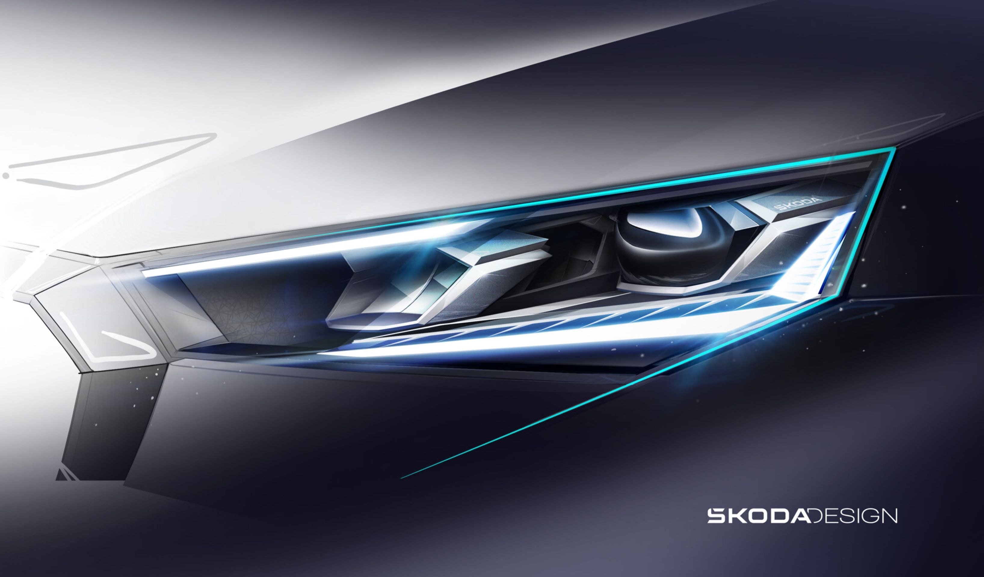 Nově tvarovaná světla modelu Škoda Scala - Škodovky Scala a Kamiq po faceliftu (6/6)