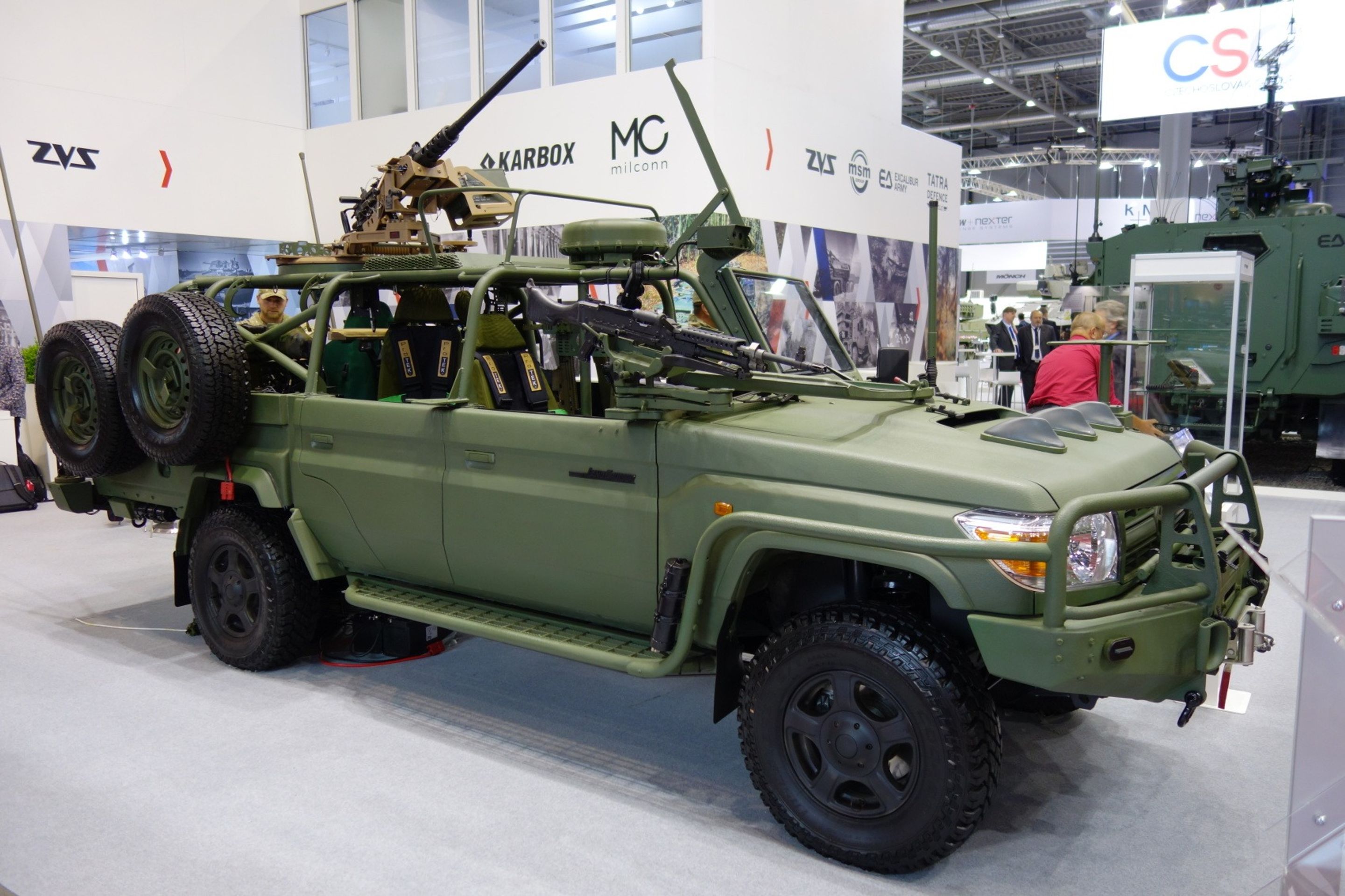 Lehké bojové vozidlo LRPV Gepard - Fotogalerie: Vojenský speciál Gepard (6/9)