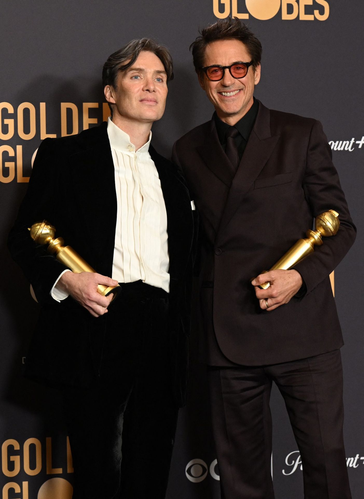 Cillian Murphy a Robert Downey Jr., 7. 1. 2024 Zlaté glóby - Zlaté glóby 2024 (2/15)