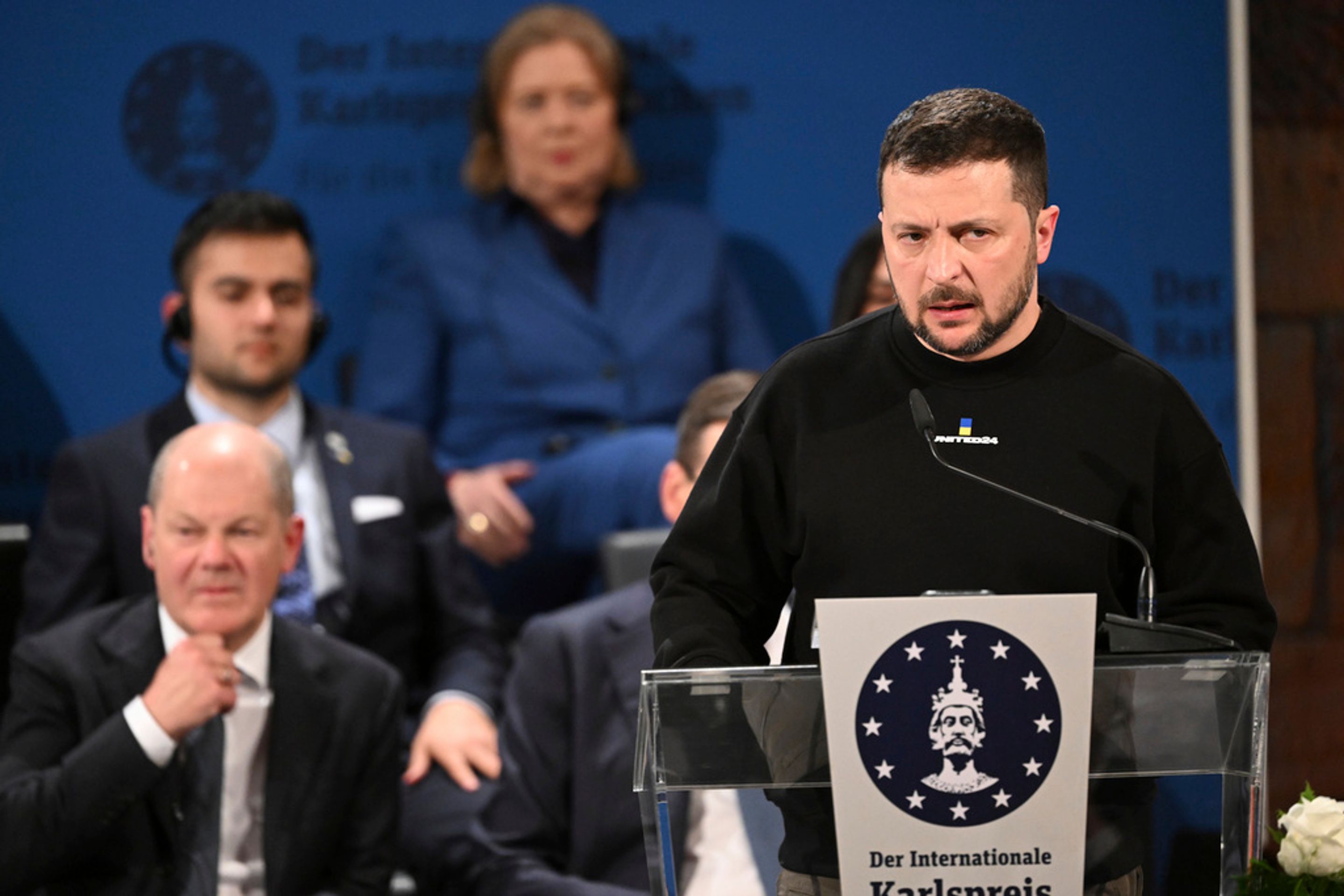 Volodymyr Zelenskyj - Volodymyr Zelenskyj navštívil Evropu (2/5)