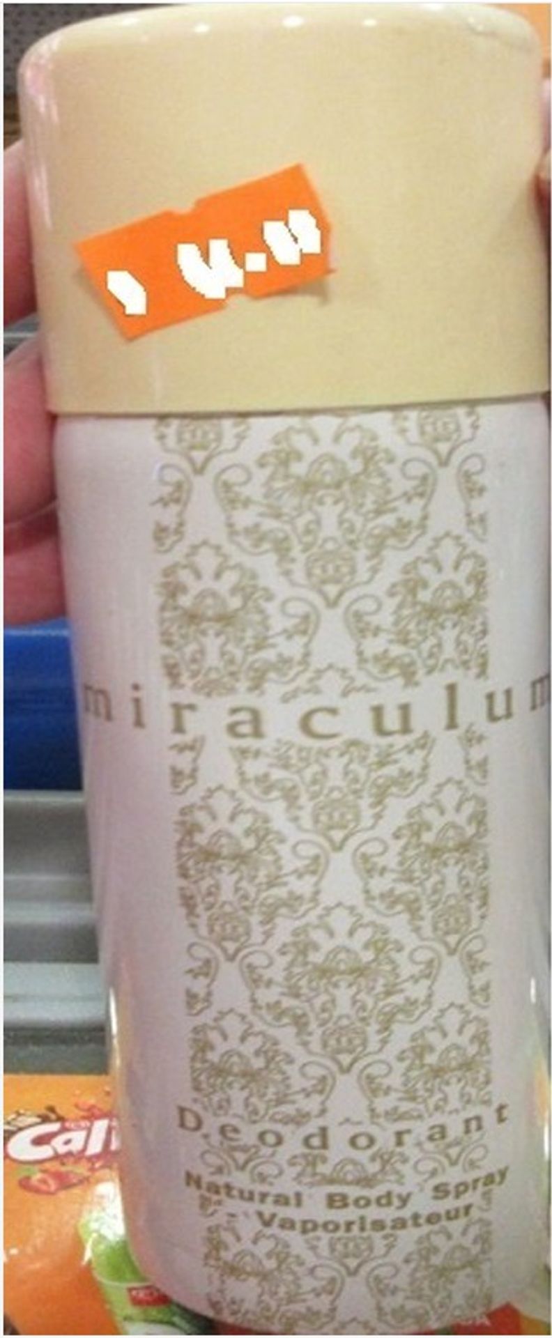 Deodorant miraculum - Nahlášené deodoranty (2/4)