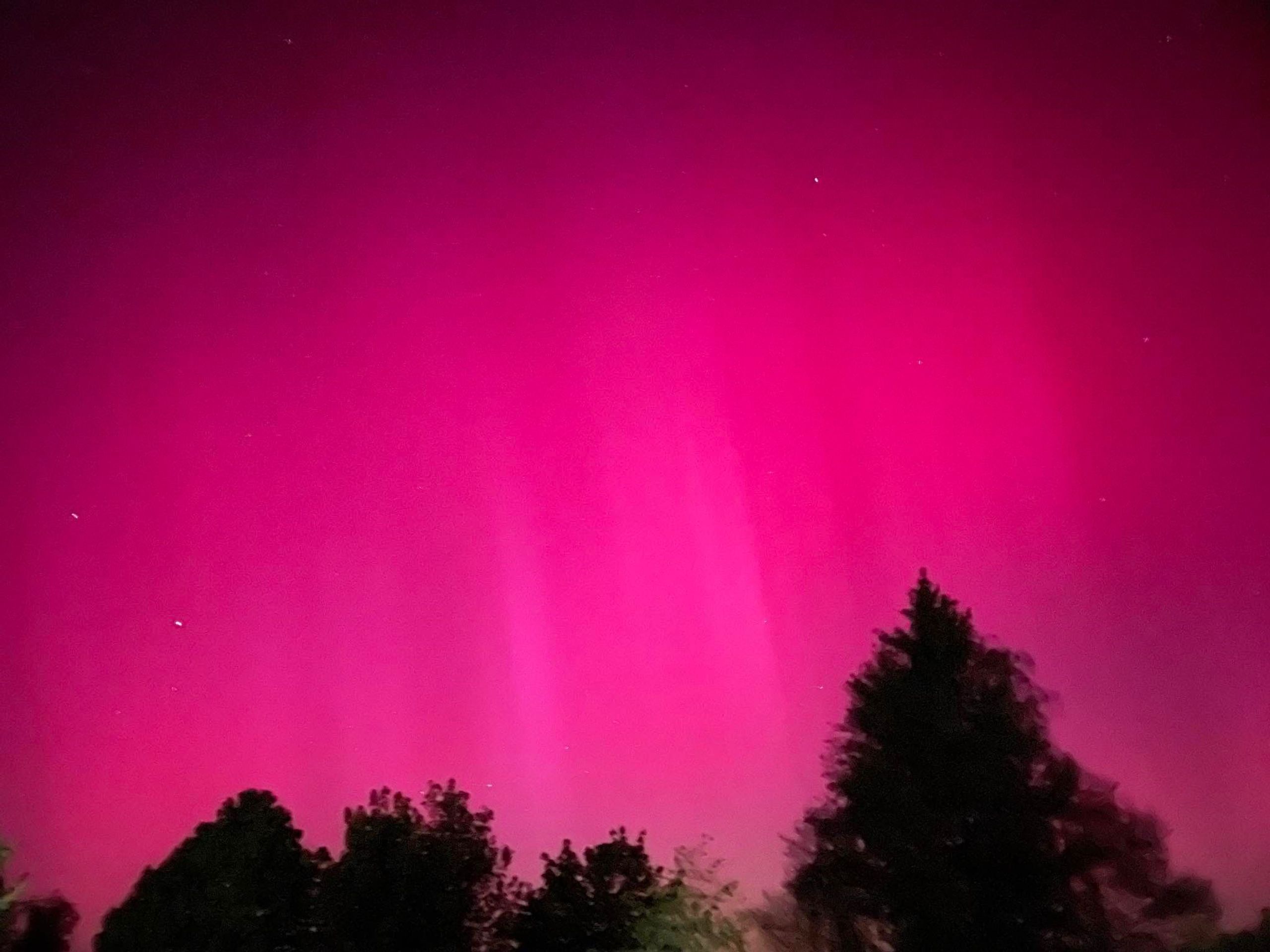 Polární záře na Jihlavsku - Polární záře nad Českem (5/14)