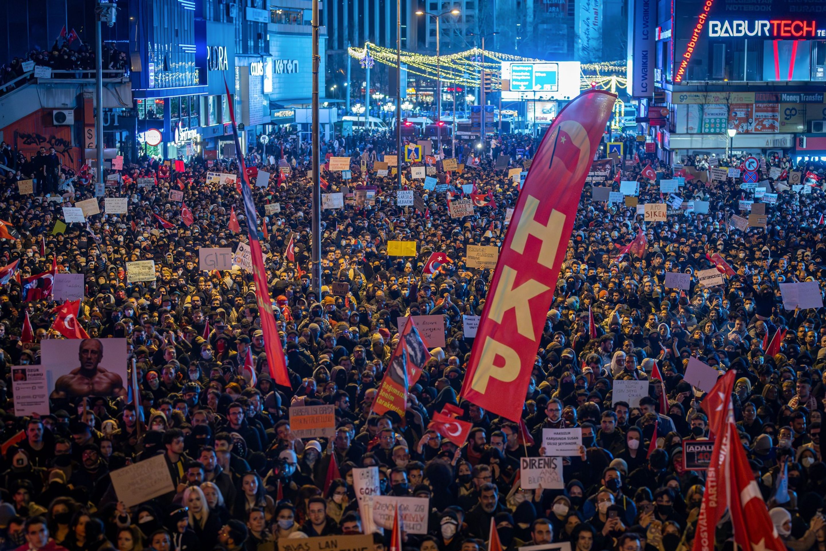 Protesty v Turecku, 25. 3. 2025 Ankara (3) - Protesty v Turecku (1/3)