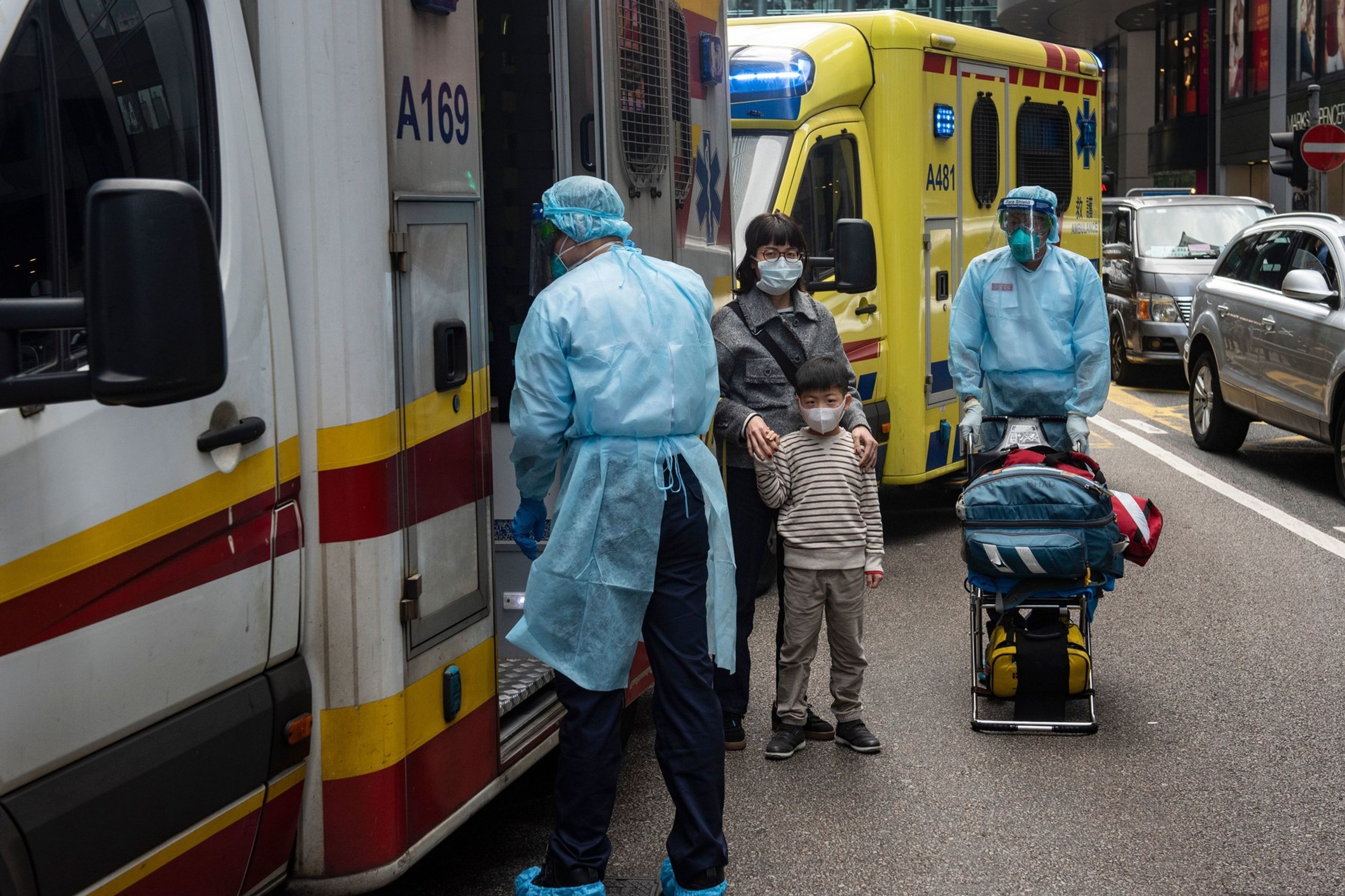 Epidemie koronaviru - GALERIE: Epidemie koronaviru v Číně (5/6)