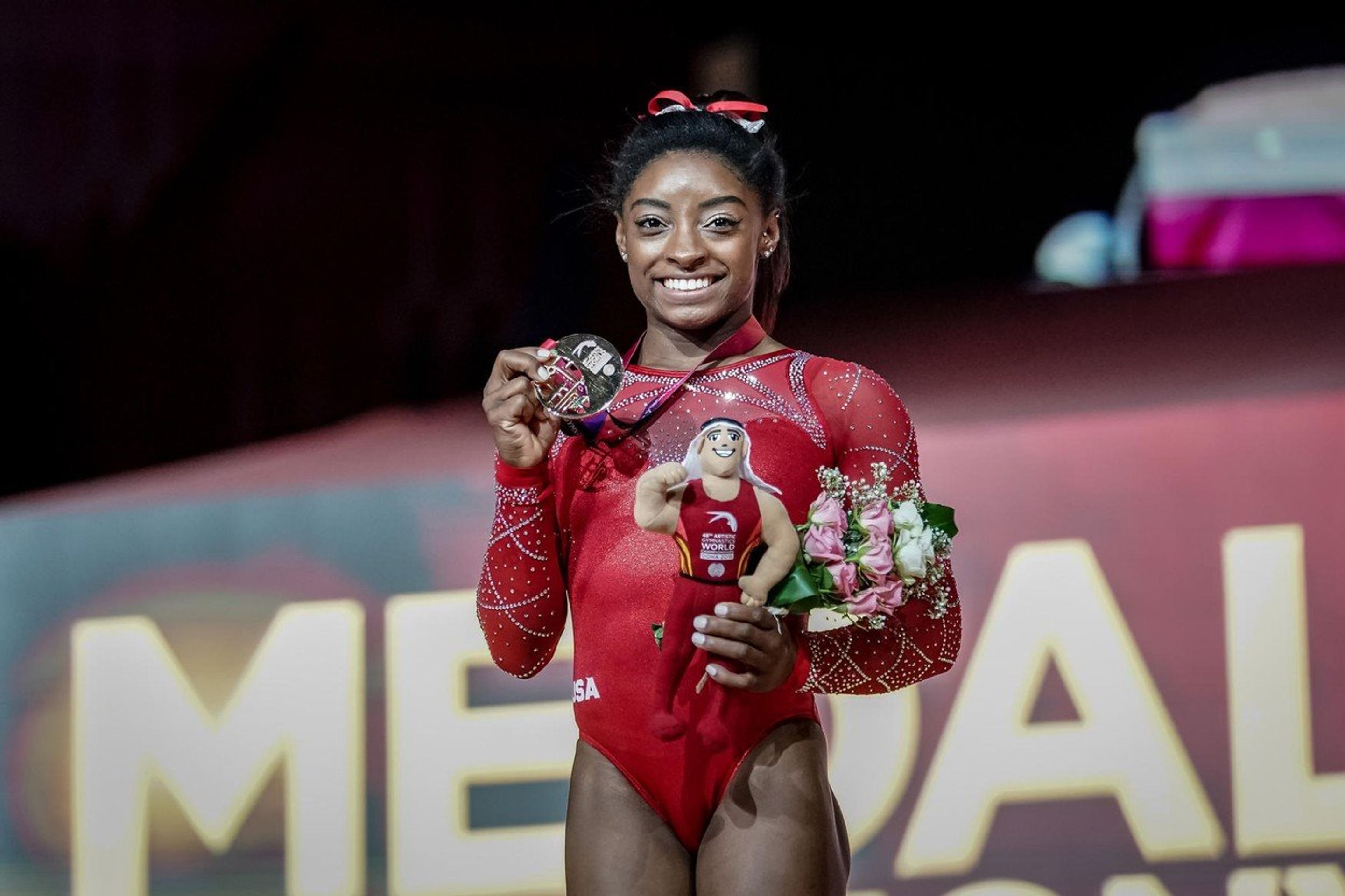Simone Bilesová - GALERIE: Ester Ledecká je v anketě o nejlepší sportovkyni světa (1/4)