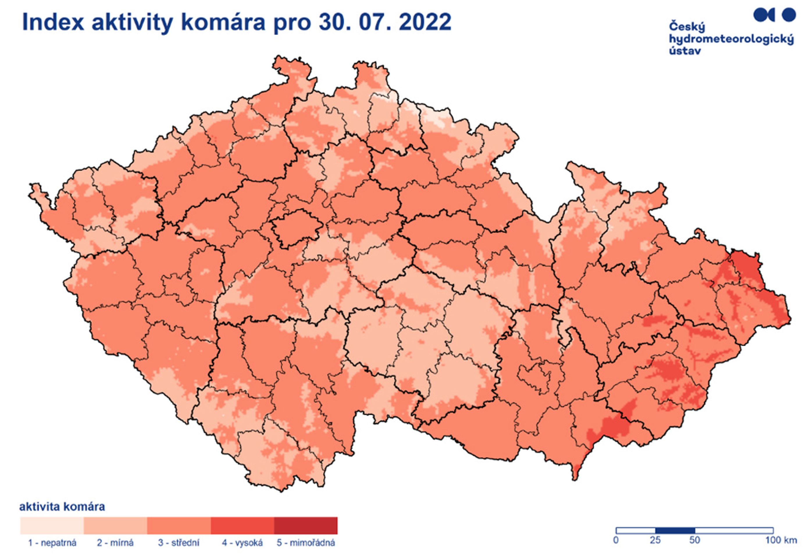Aktivita komárů - Vývoj aktivity komárů (2/3)