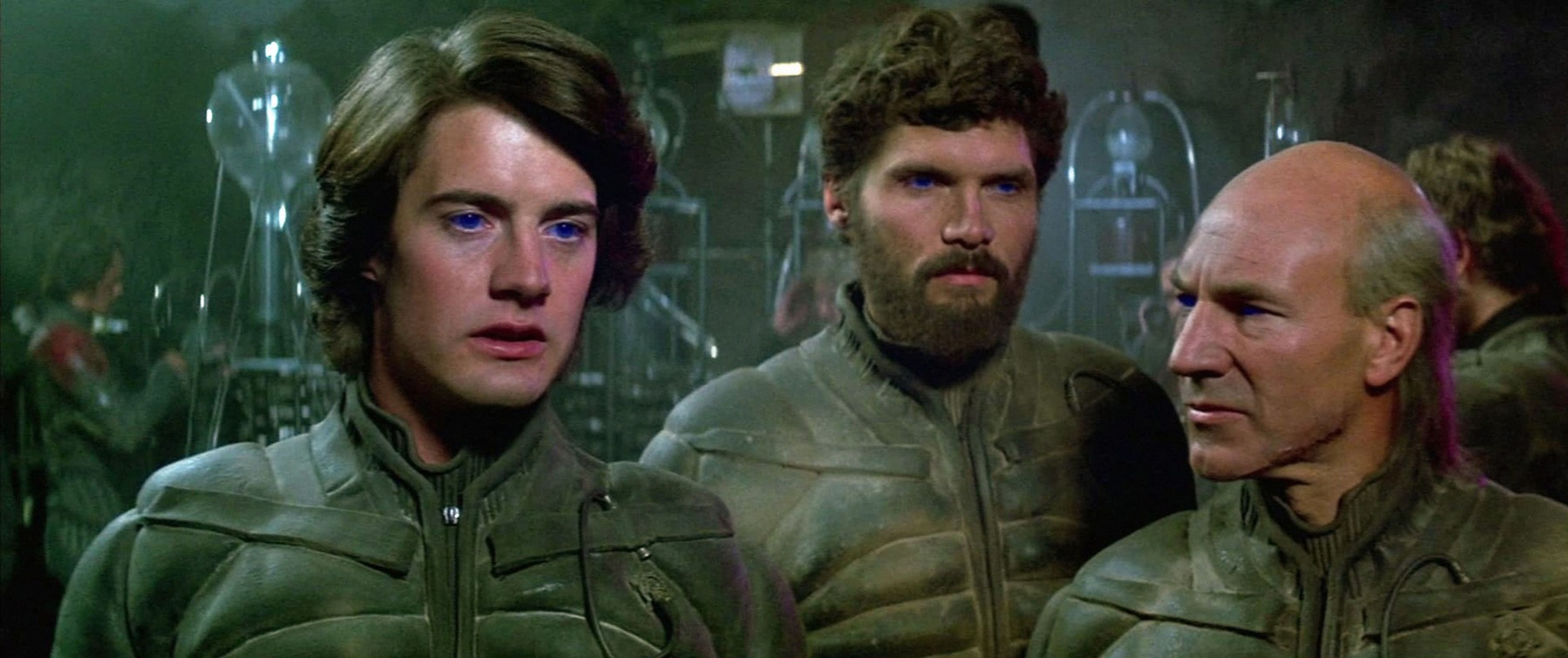 Kyle MacLachlan, Everett McGill a Patrick Stewart ve filmu Duna, 1984 - David Lynch (4/12)