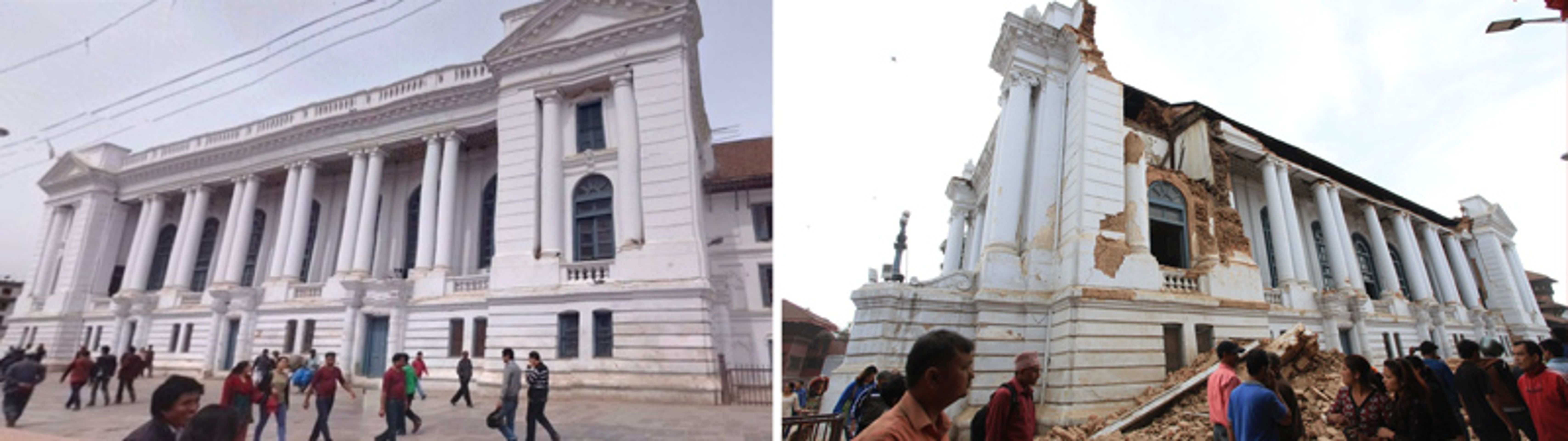 Zemětřesení v Nepálu - Kathmandu - 2 - GALERIE: Jak se změnil Nepál po zemětřesení (2/5)
