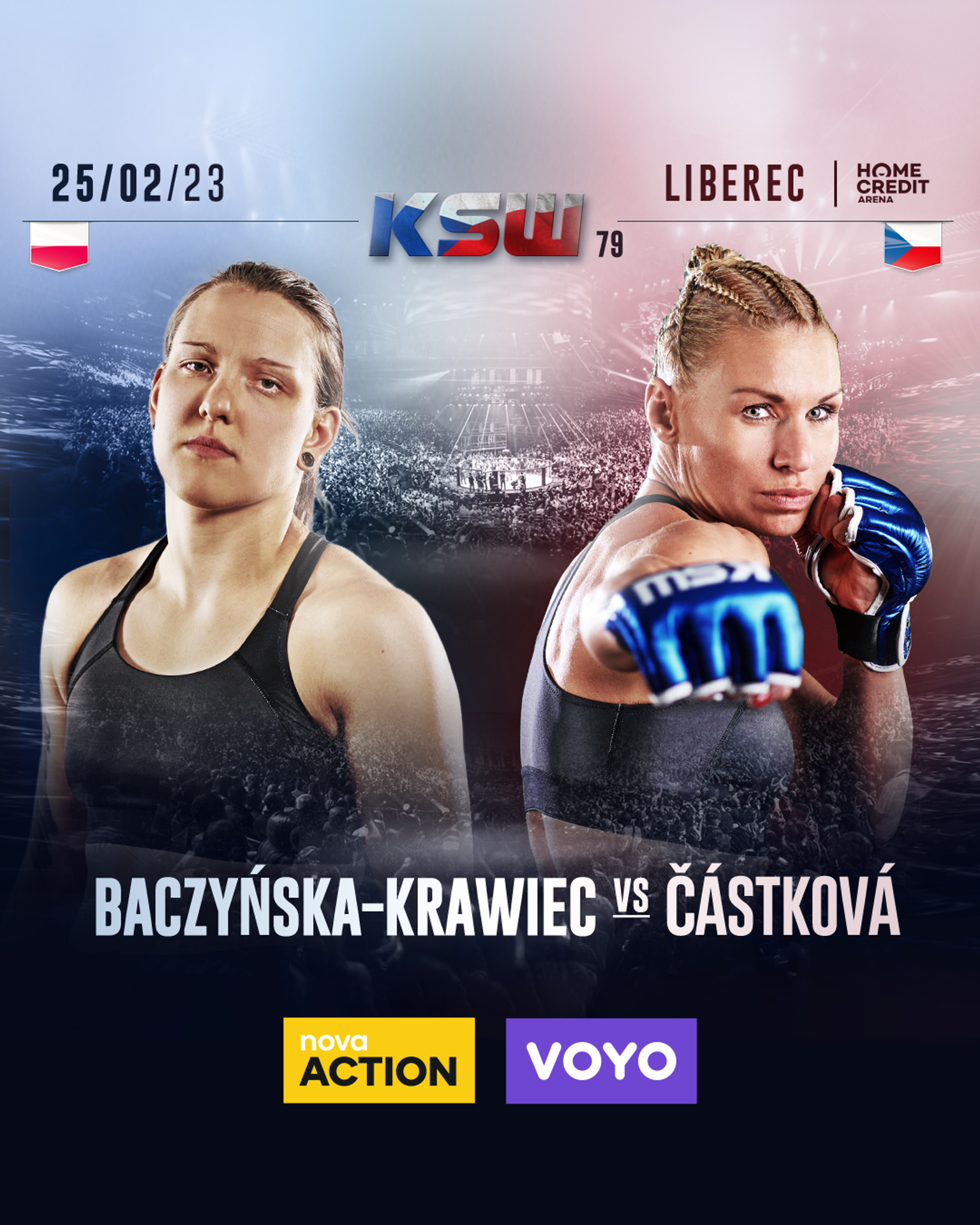 KSW 79: Petra Částková vs. Baczynska-Krawiecová - Zápasy na KSW 79 (6/7)