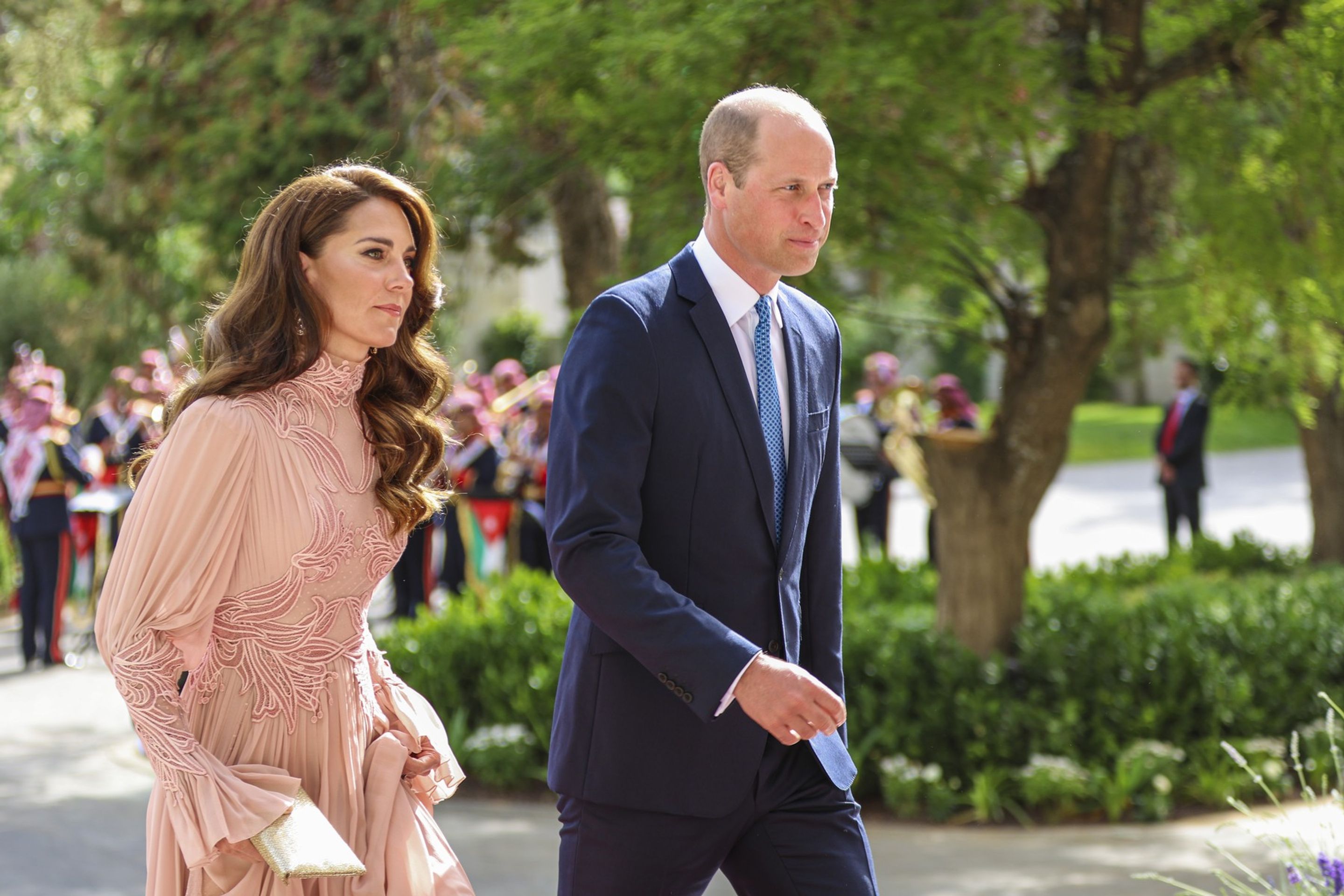Královská svatba prince Husseina a princezny Rajwy - William a Kate na královské svatbě prince Husseina a princezny Rajwy (3/5)
