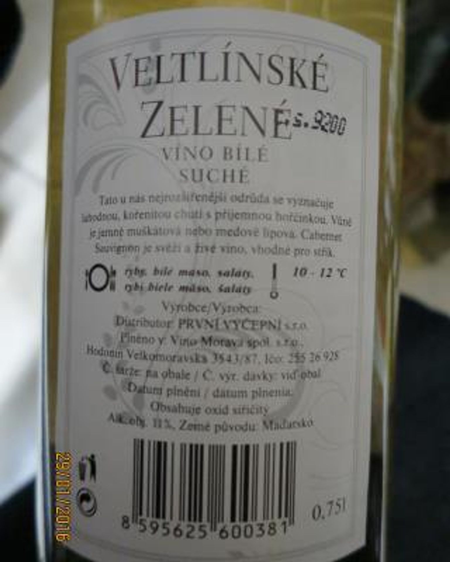 Potraviny na pranýři - Veltlín - 2 - GALERIE: Veltlínské zelené (1/2)