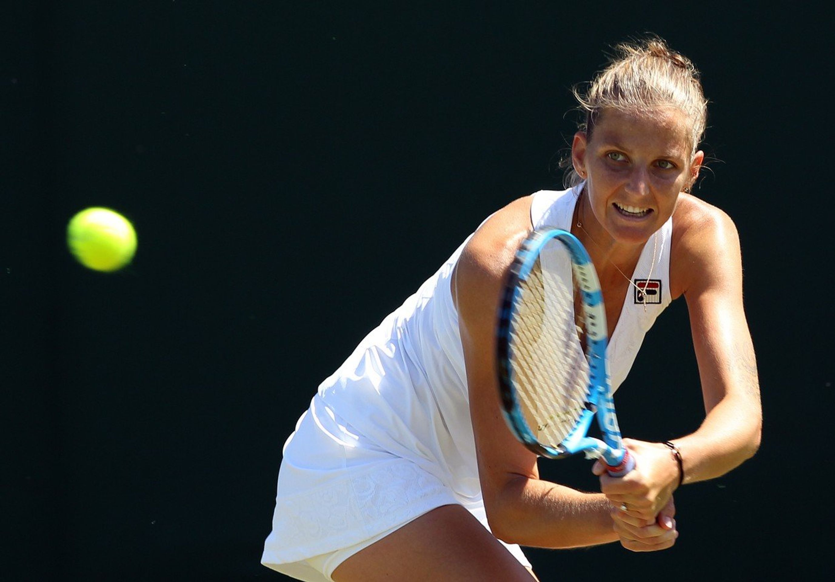 Karolína Plíšková - GALERIE: Čeští tenisté na slavném Wimbledonu (2/4)