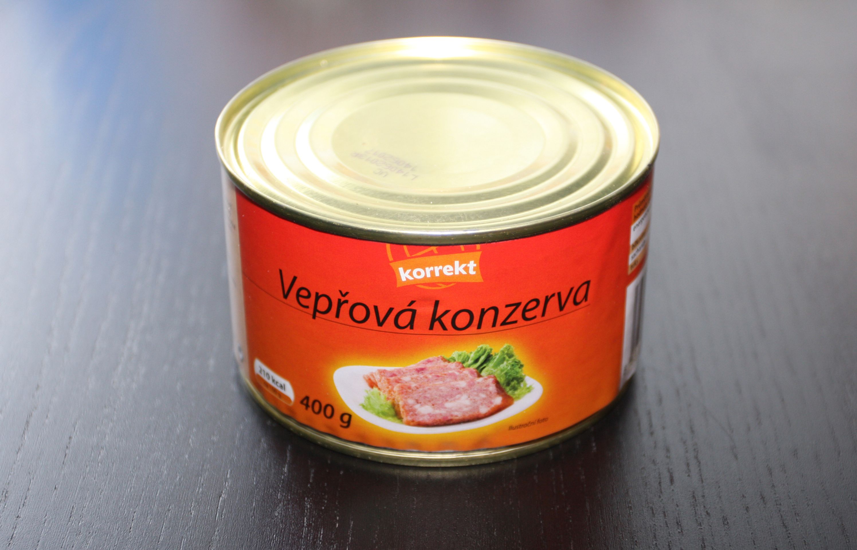 Test - vepřové maso - Korrekt - GALERIE: Test vepřových konzerv (9/15)
