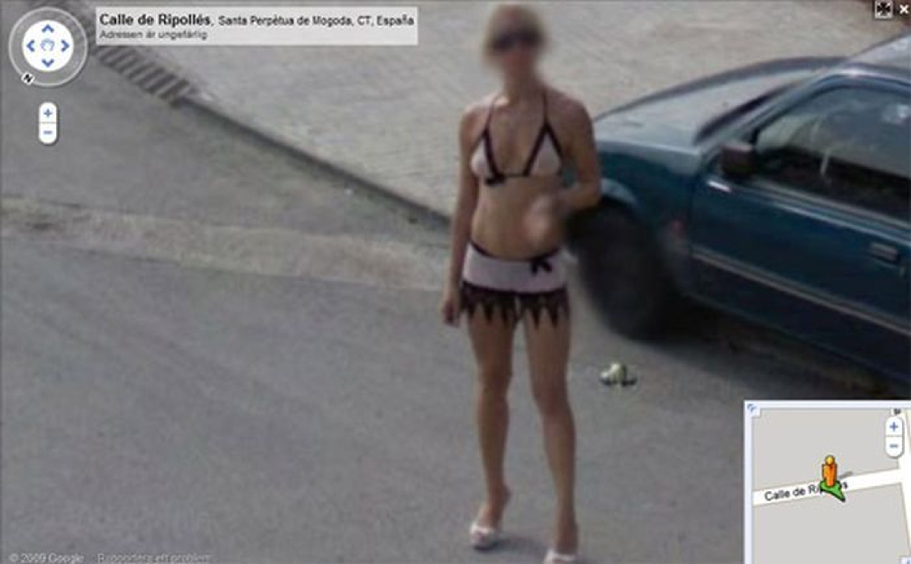 Holky z Google street view - 20 - GALERIE: Holky z Google Street View (20/27)