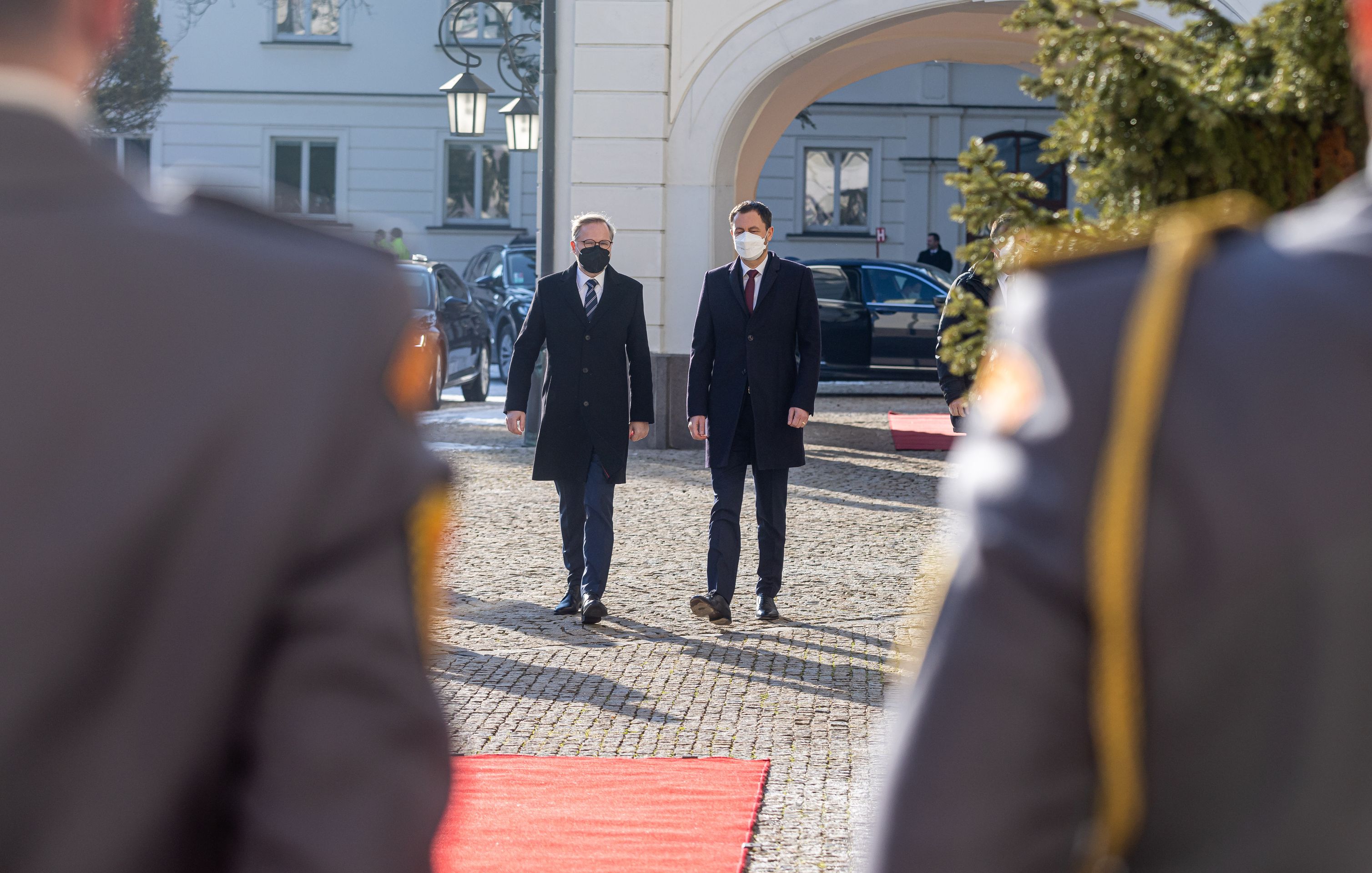 První zahraniční cesta Petra Fialy (2) - První zahraniční cesta Petra Fialy (2/16)
