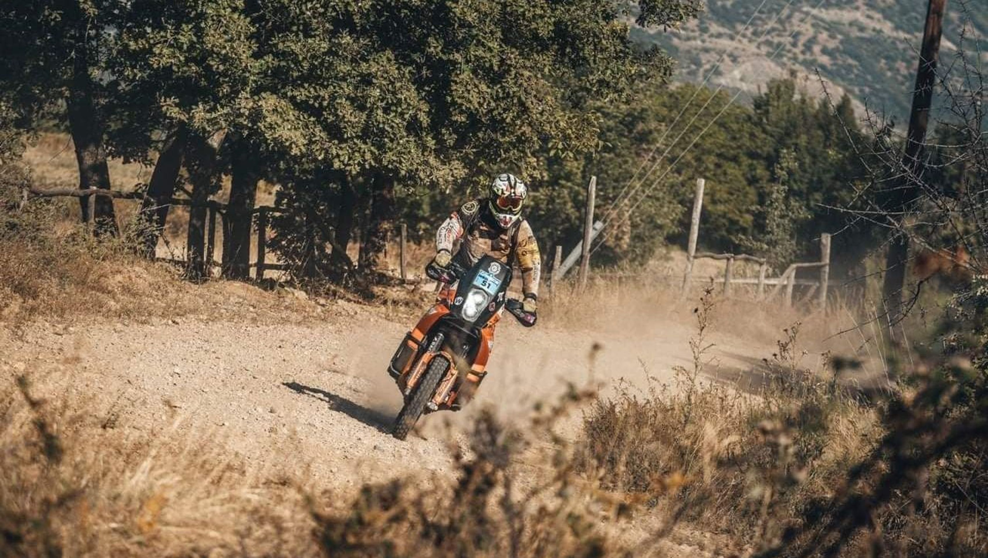 Martin na trase Serres Rally - GALERIE: Na motorce do Řecka II. (2/5)