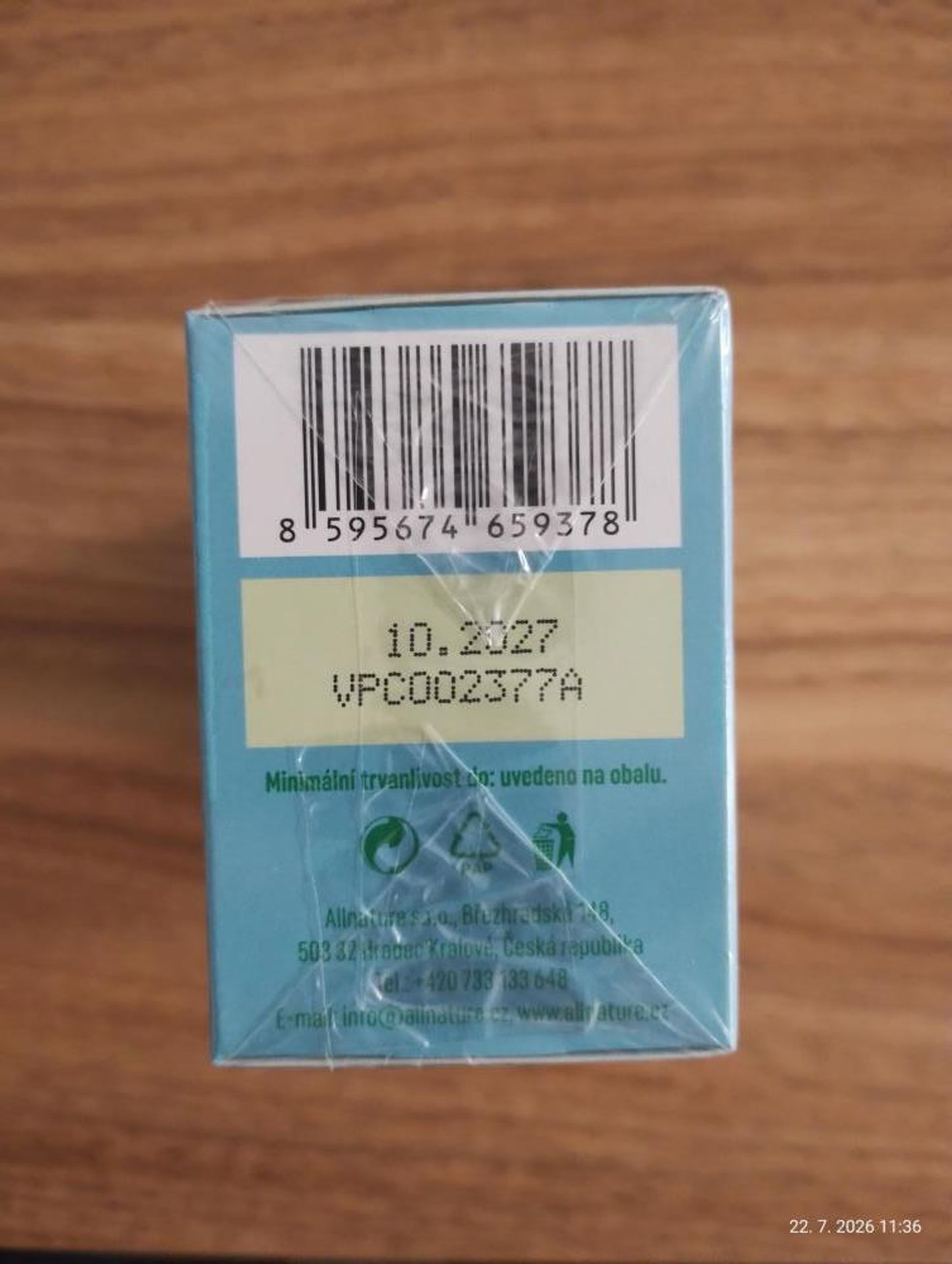 Čaj na průdušky - Čaj s nadlimitním množstvím alkaloidů (3/4)