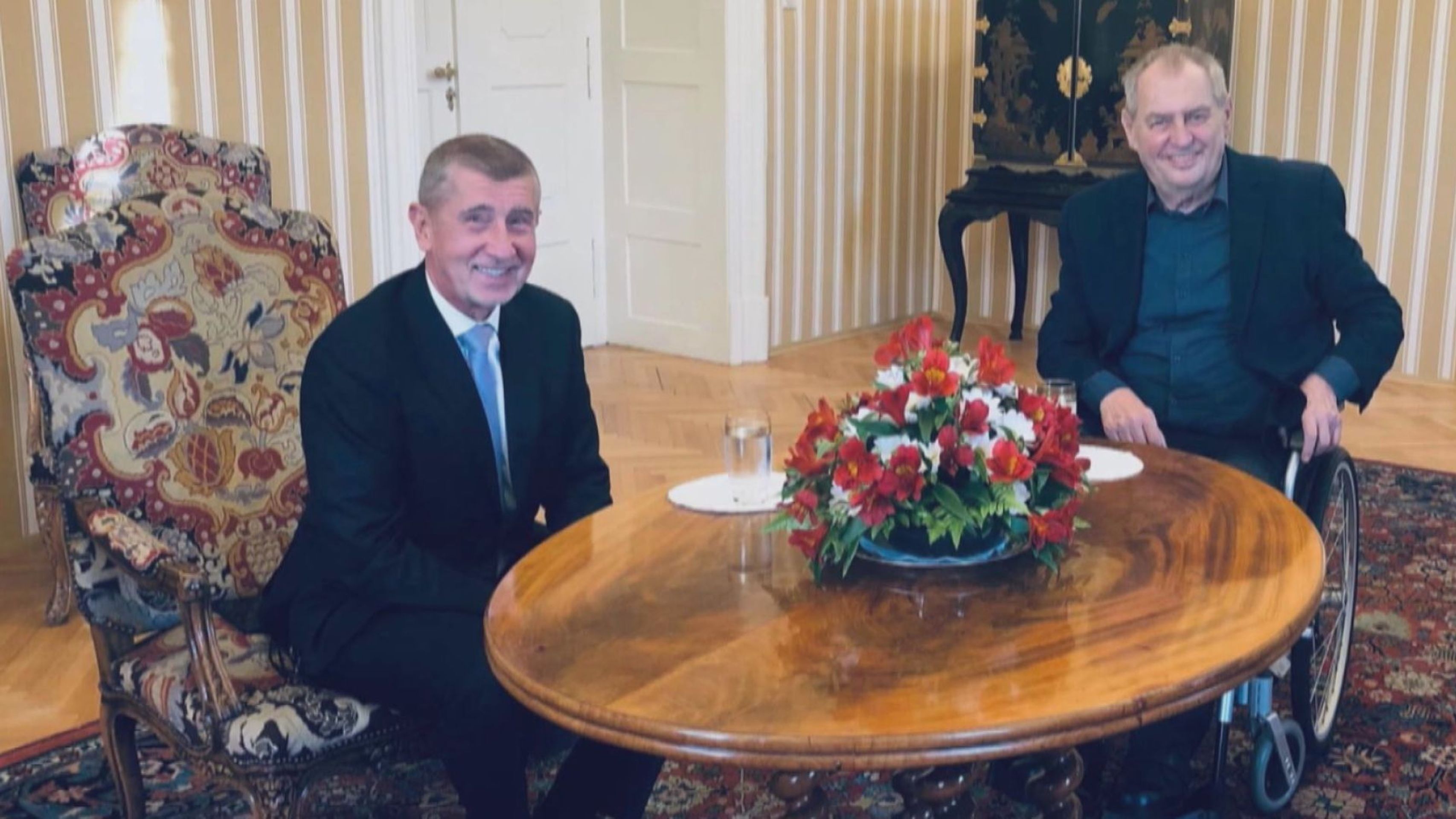 Andrej Babiš a Miloš Zeman - Miloš Zeman a Ivana Zemanová (11/35)