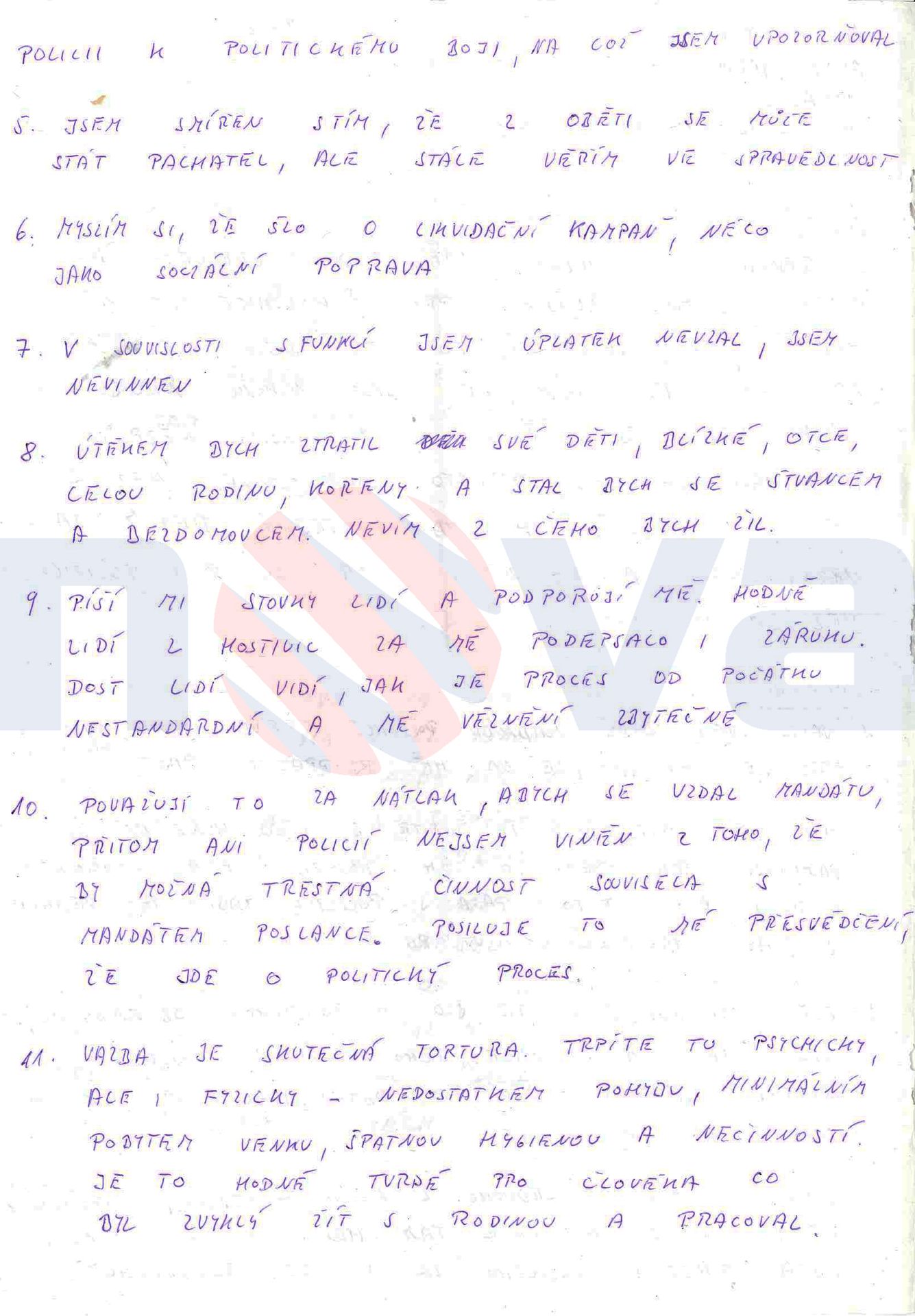 Dopis Davida Ratha 2 - Dopis Davida Ratha (2/4)