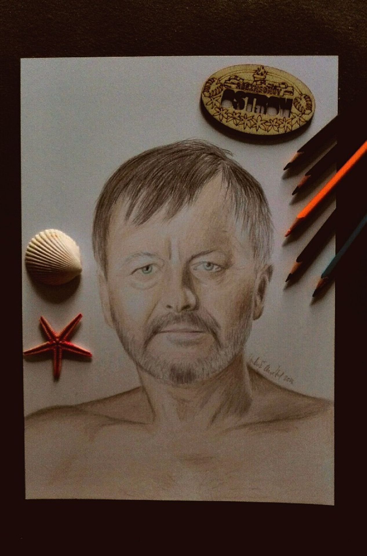 Robinsonův ostrov - kresby - 16 - GALERIE: Robinsonův ostrov - kresby portrétů (16/24)