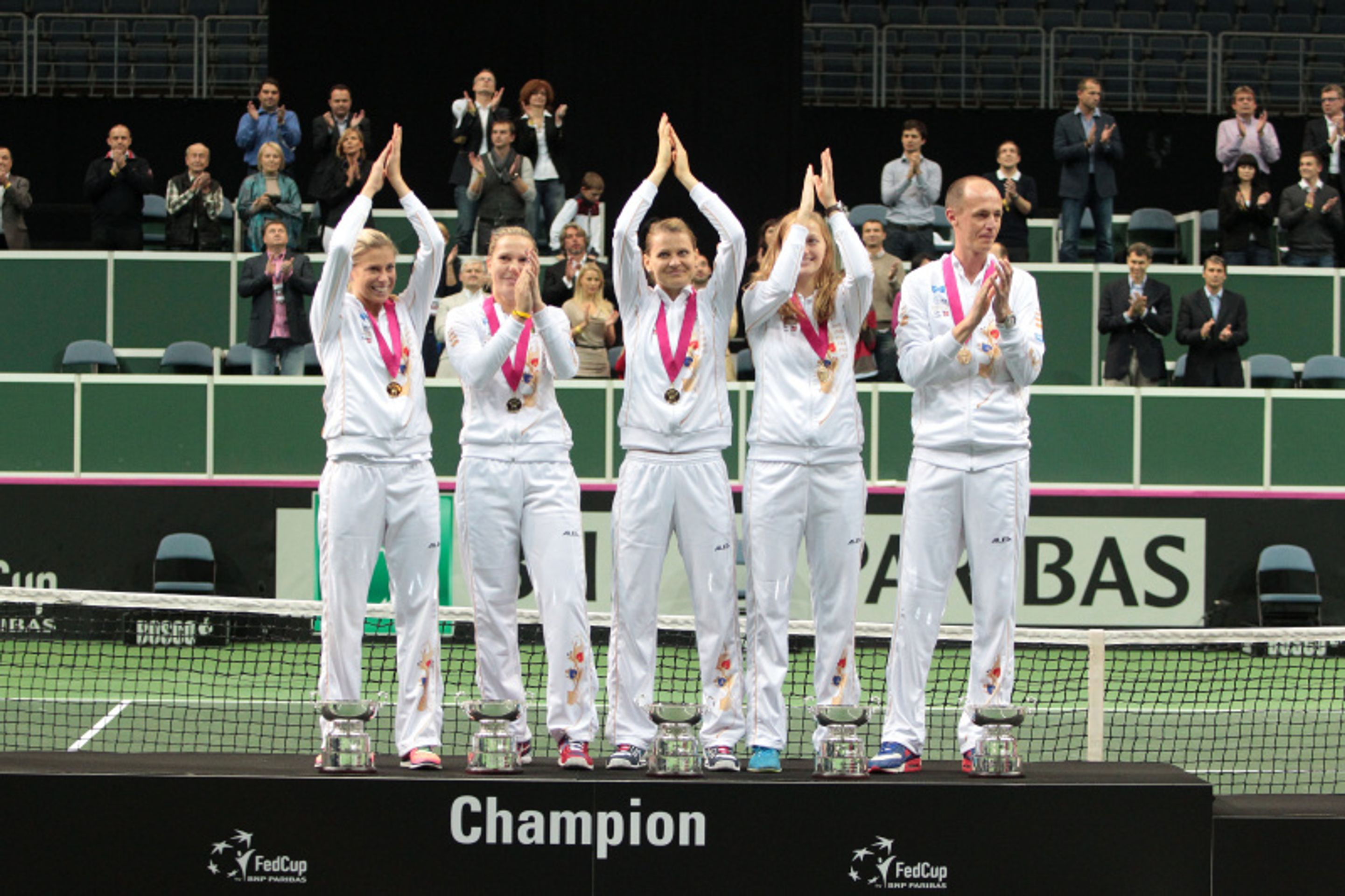 Češky obhájily Fed Cup - 9 - GALERIE: Češky obhájily Fed Cup (10/19)