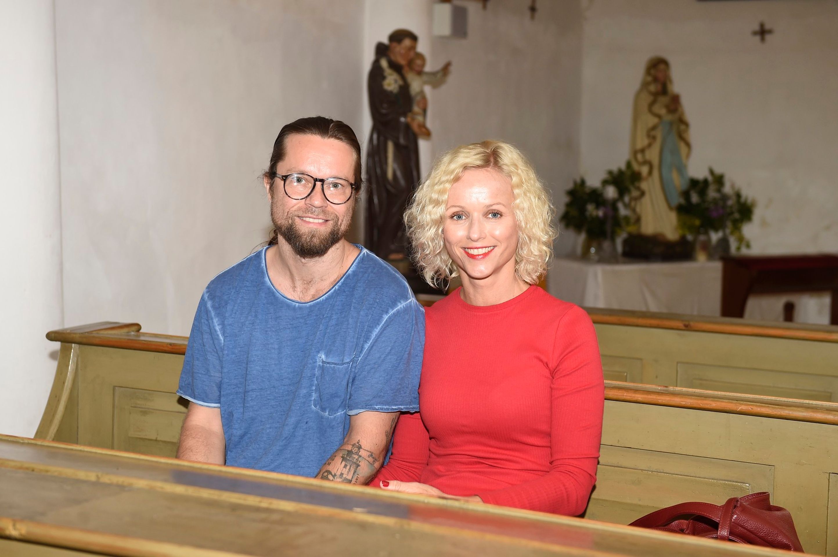 Karin Krajčo Babinská a Richard Krajčo, 25. 8. 2020 natáčení filmu Gump - pes, který naučil lidi žít - Karin Krajčo Babinská a Richard Krajčo (9/10)