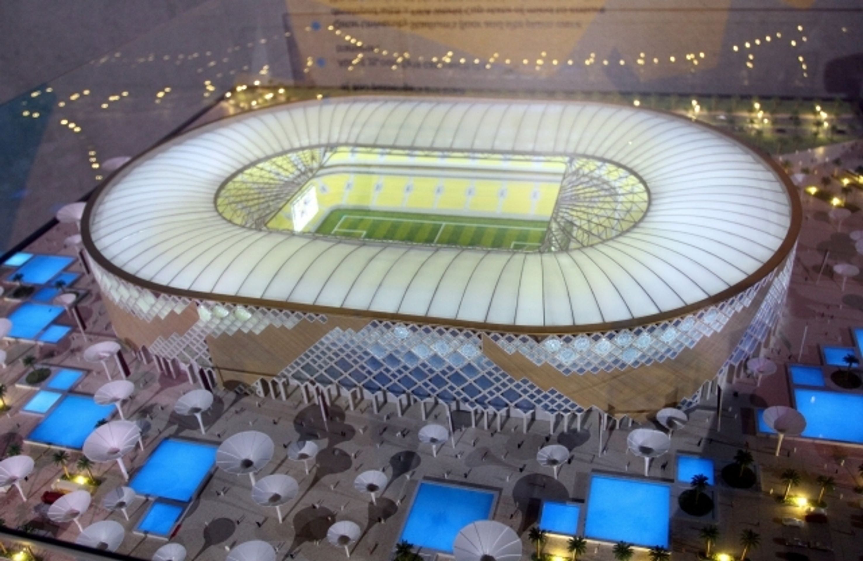 MS 2022 - Qatar University Stadium - GALERIE: Stadiony pro fotbalové MS 2022 v Kataru (10/11)