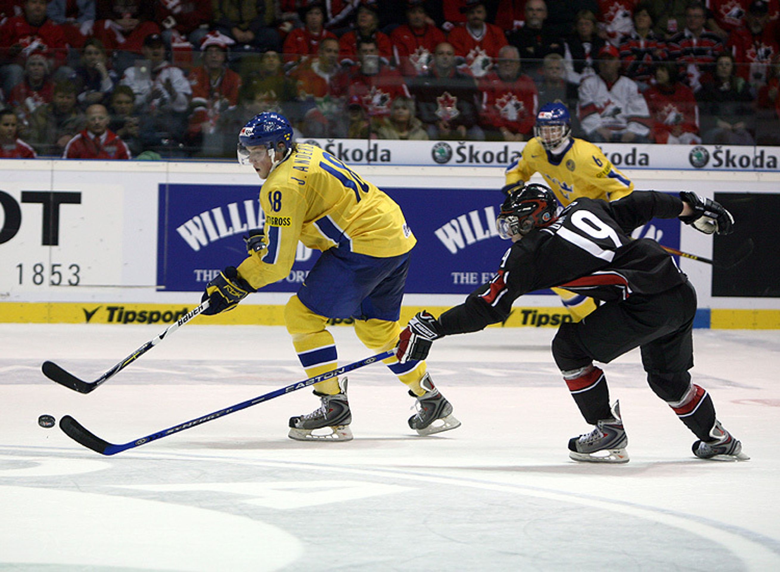 Kanada - Švédsko 3:4 - Češi zdolali Slovensko a postoupili do bojů o medaile (20/25)