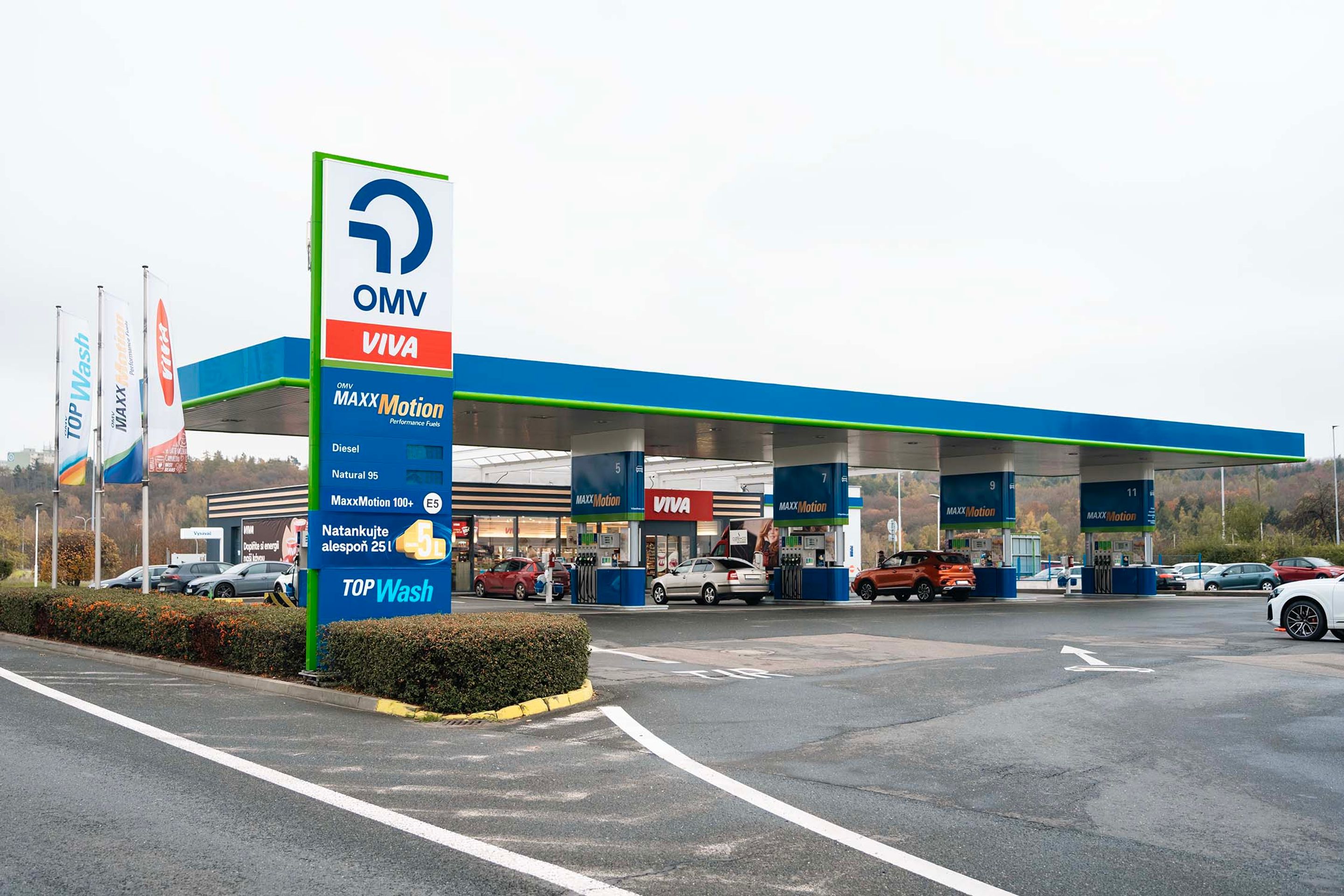 Čerpací stanice OMV v Praze-Kačerově (2) - Čerpací stanice OMV v Praze-Kačerově (6/7)