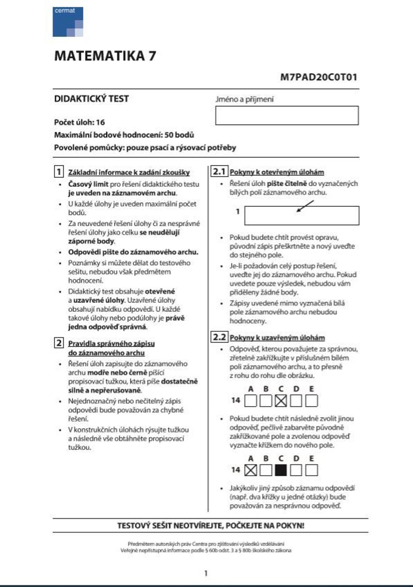 Matematika pro šestiletá gymnázia - 1 - GALERIE: Matematika pro šestiletá gymnázia (1/10)