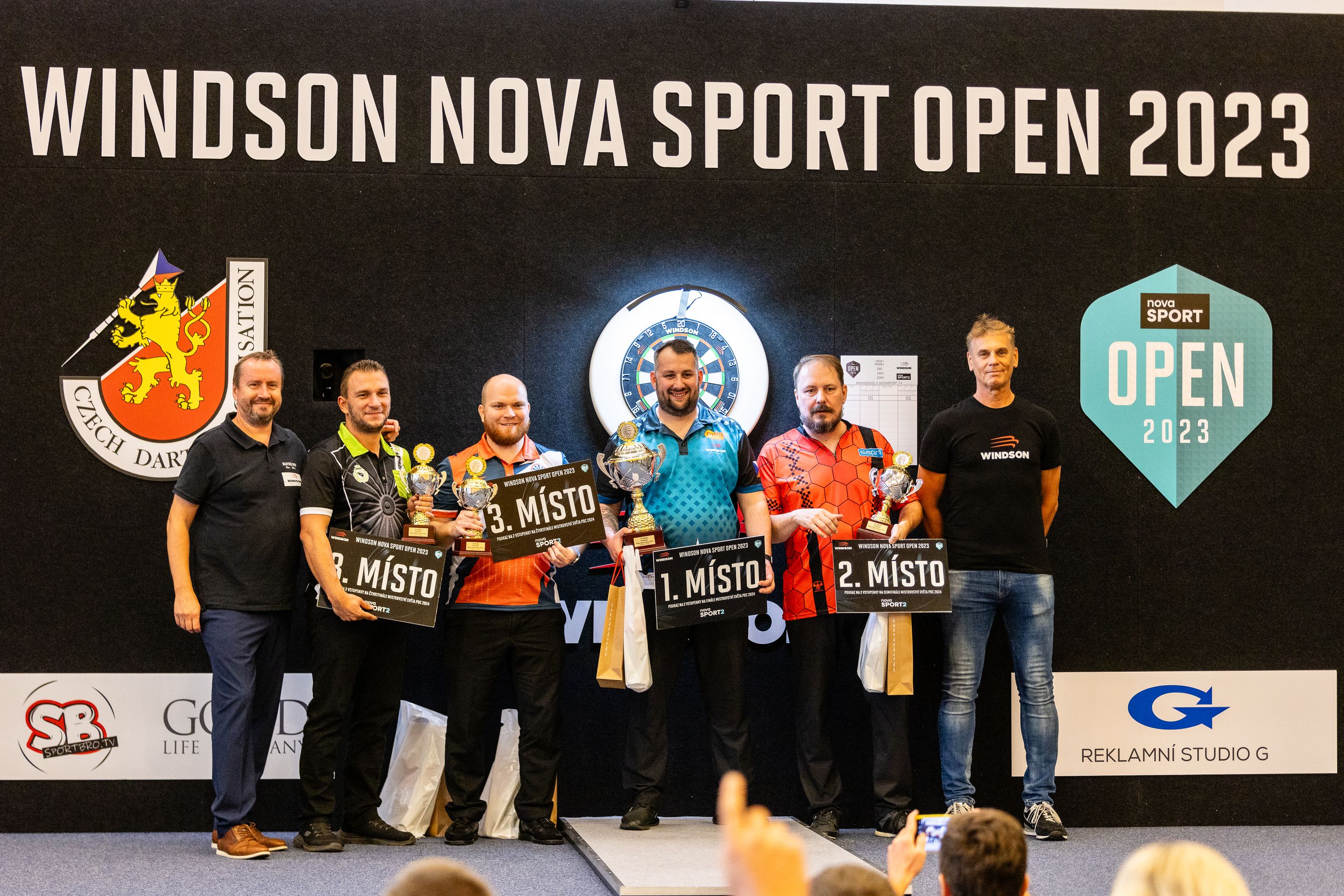 Z vítězství na Windson Nova Sport Open se radoval Vítězslav Sedlák, druhý skončil Petr Rouč a na děleném třetím místě Erik Márfoldy a Radek Řebíček - Windson Nova Sport Open 2023 (9/9)