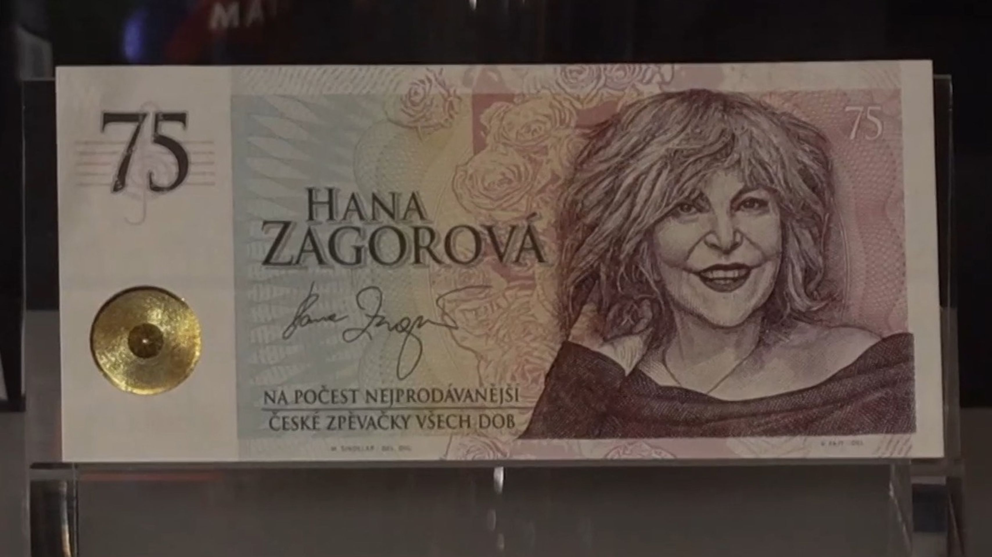 Hana Zagorová - Bankovka Hany Zagorové (1/4)