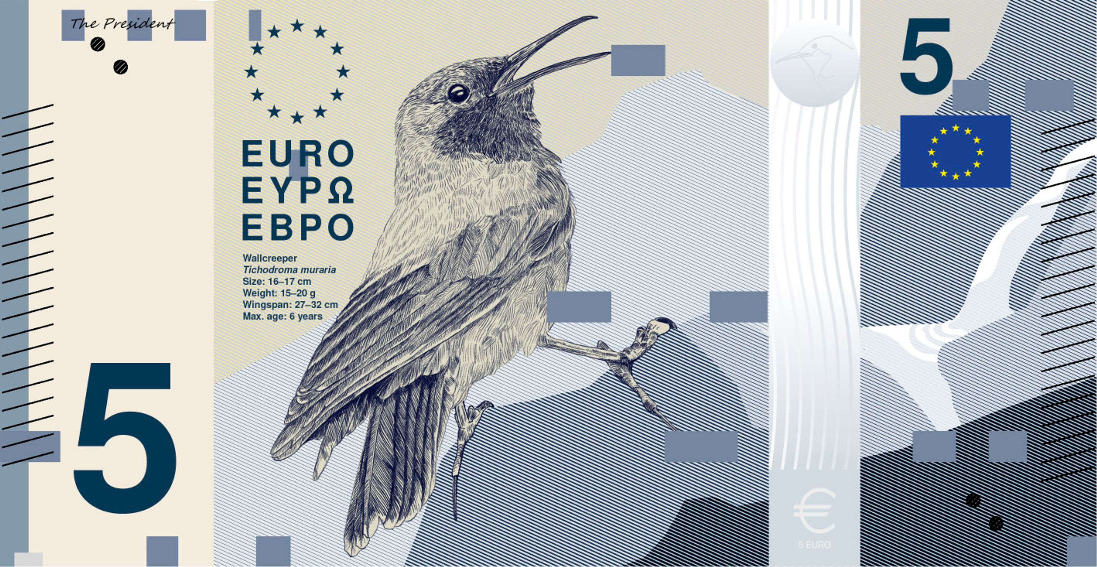 Navrhovaná podoba eurobankovek - Navrhovaná podoba eurobankovek (13/120)