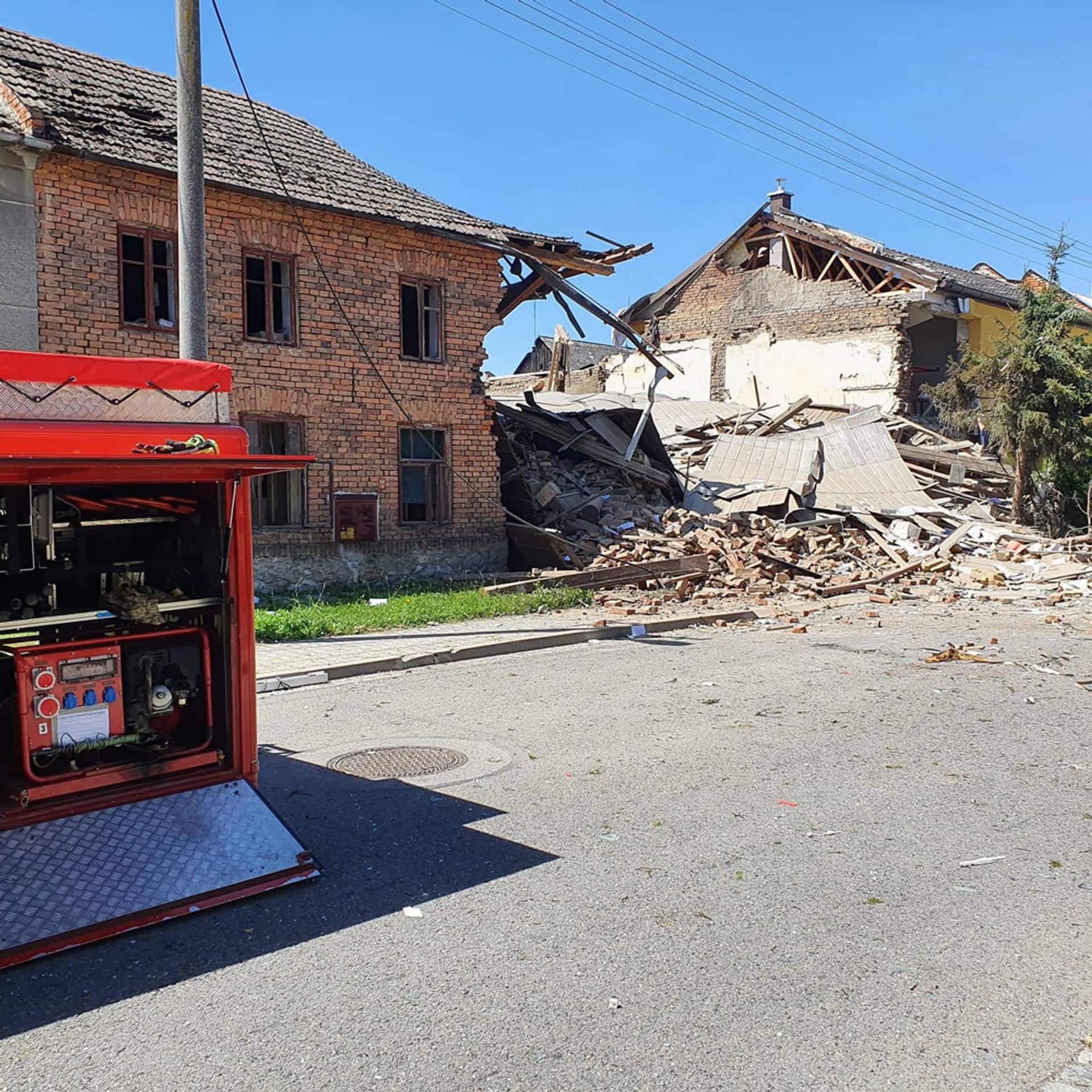 Exploze u Prostějova (4) - Výbuch domu v Olšanech u Prostějova (8/14)