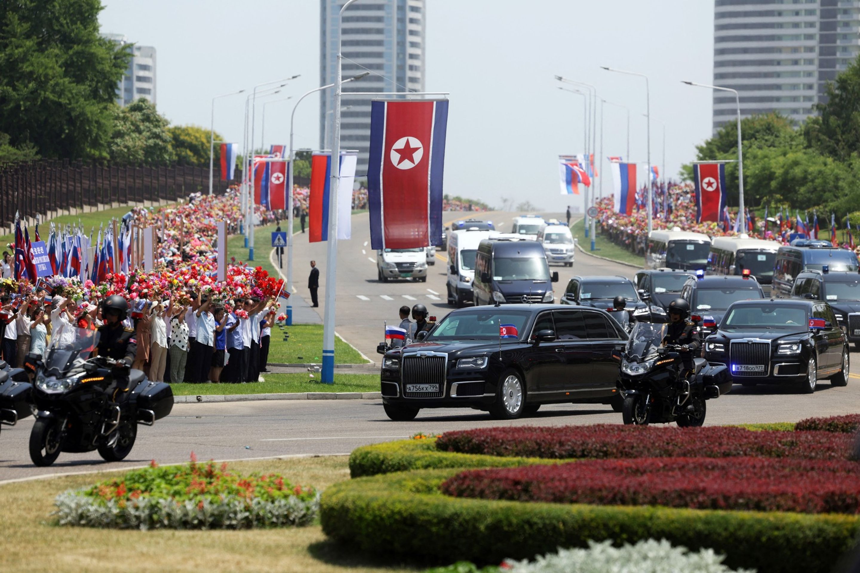 Vladimir Putin navštívil Severní Koreu, 19. 6. 2024 (2) - Vladimir Putin navštívil Severní Koreu (4/10)
