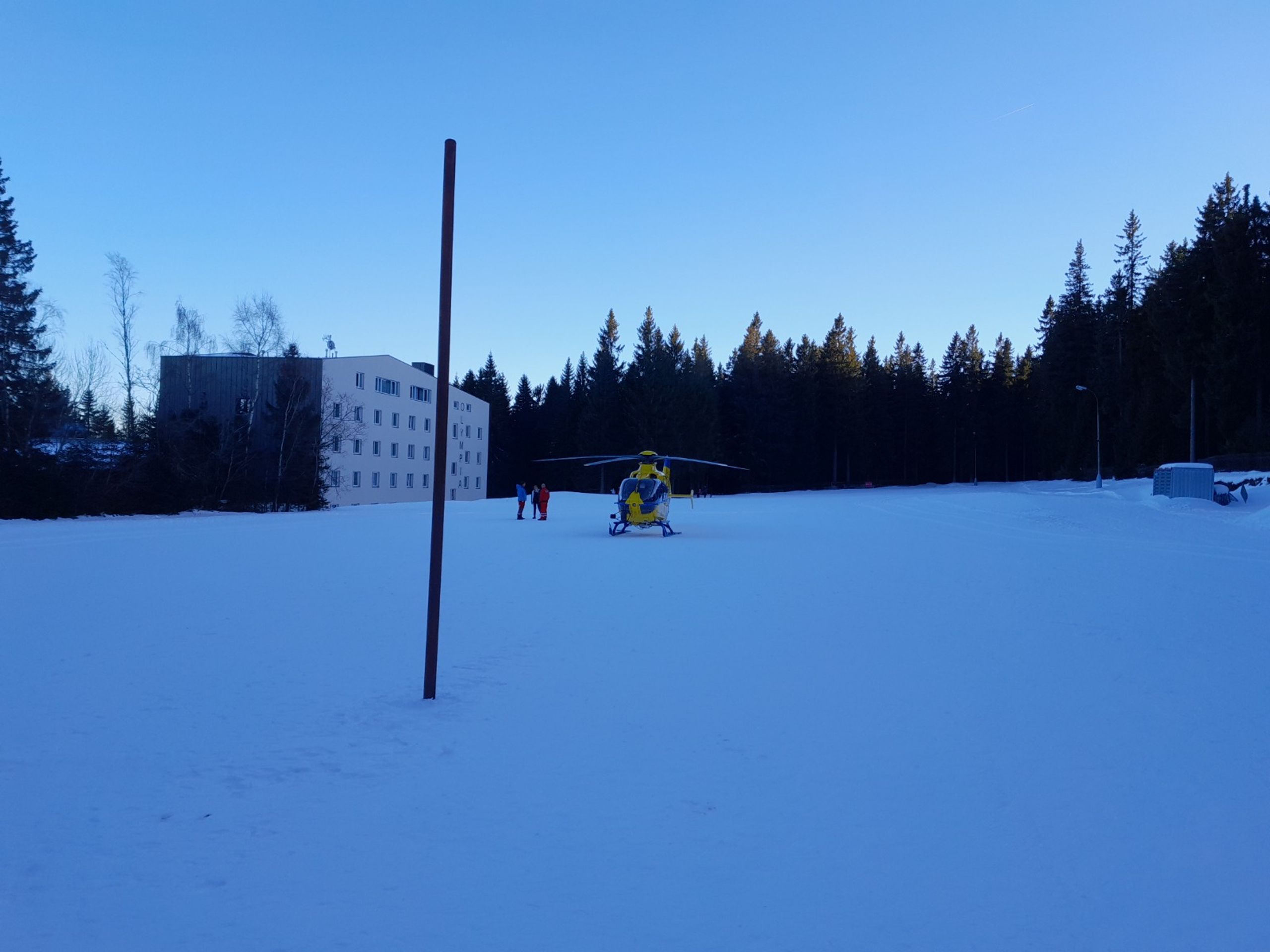Na Šumavě se při lyžování vážně zranilo dítě - Na Šumavě se vážně zranil 10letý lyžař (4/6)