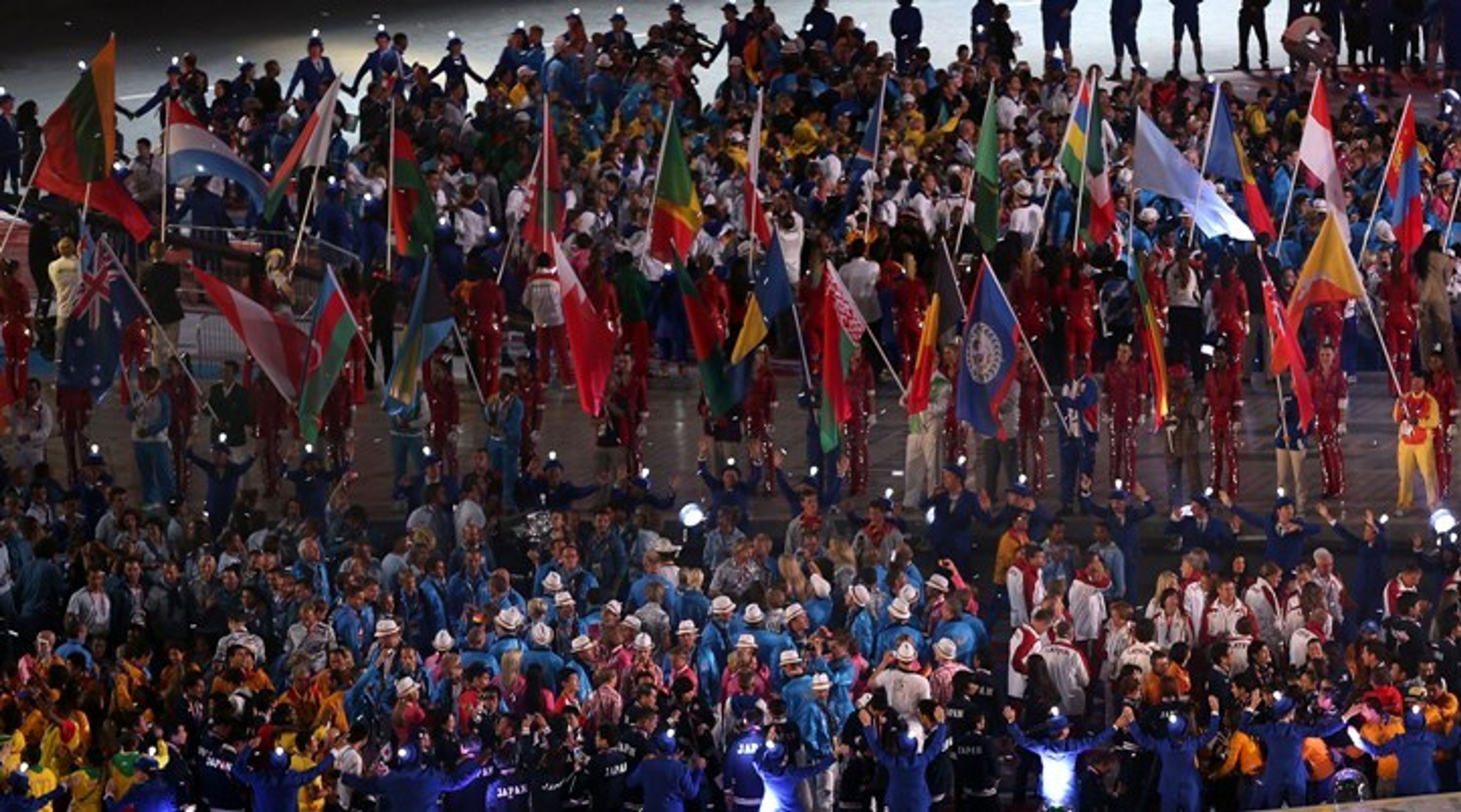 Slavnostní zakončení LOH 2012 v Londýně - 37 - GALERIE: Slavnostní zakončení XXX. Letních olympijských her (7/39)