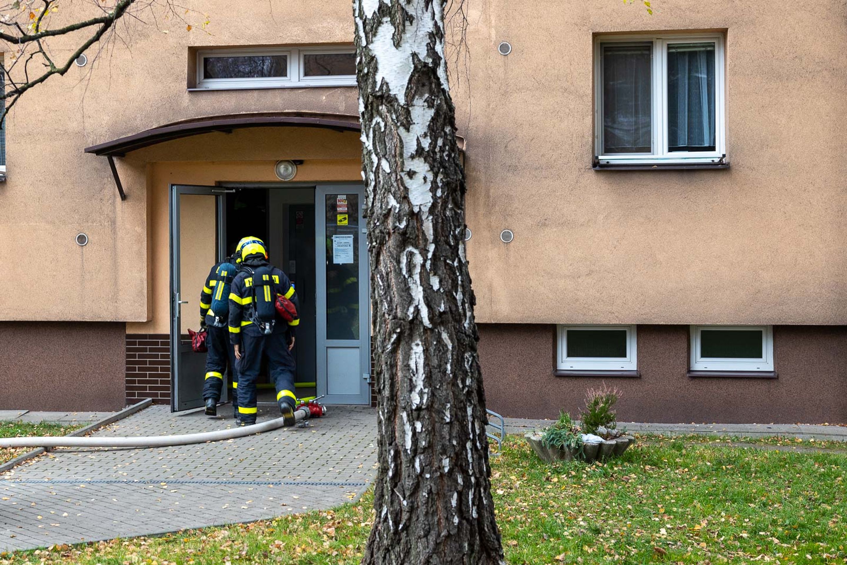 Požár v Českém Těšíně - Požár v Českém Těšíně (7/9)