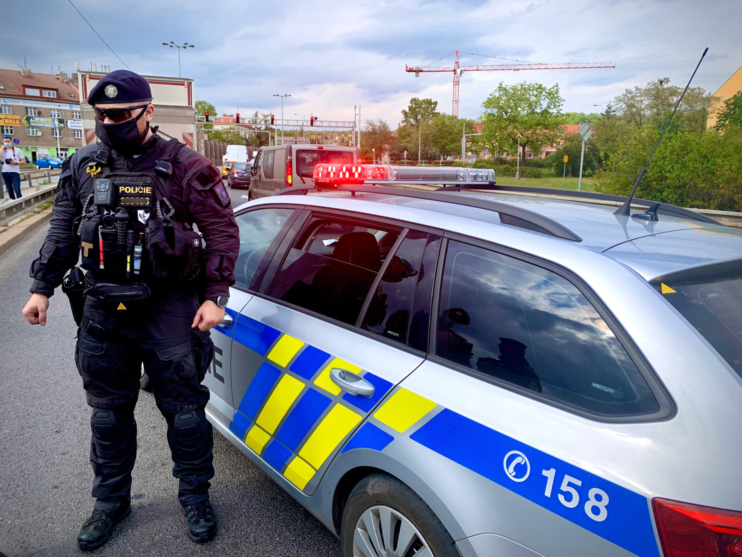 Policejní honička Prahou - 4 - GALERIE: Policejní honička Prahou (4/6)