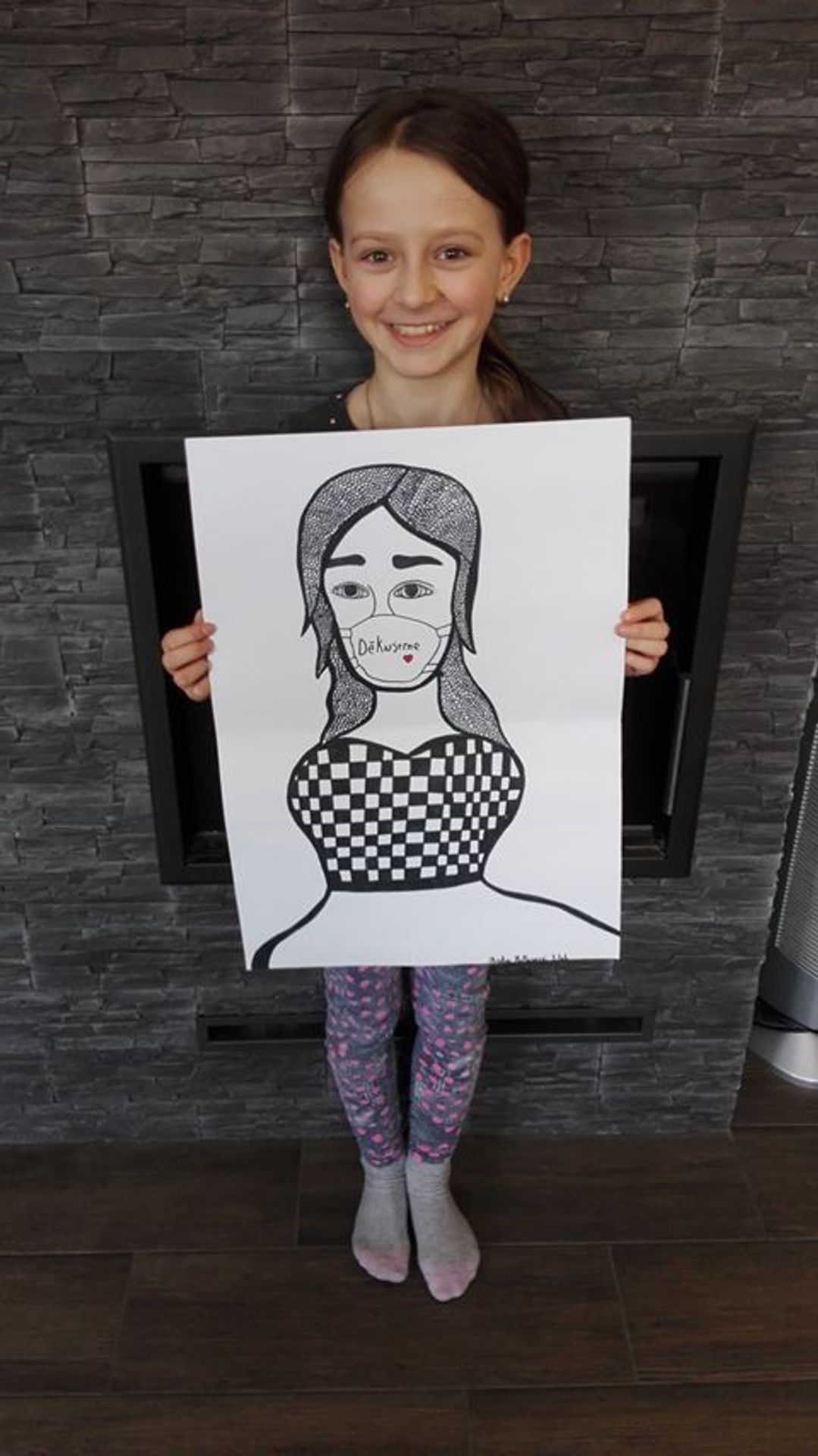 Obrázky od dětí pro zdravotníky - 11 - GALERIE: Obrázky od dětí pro zdravotníky (11/18)