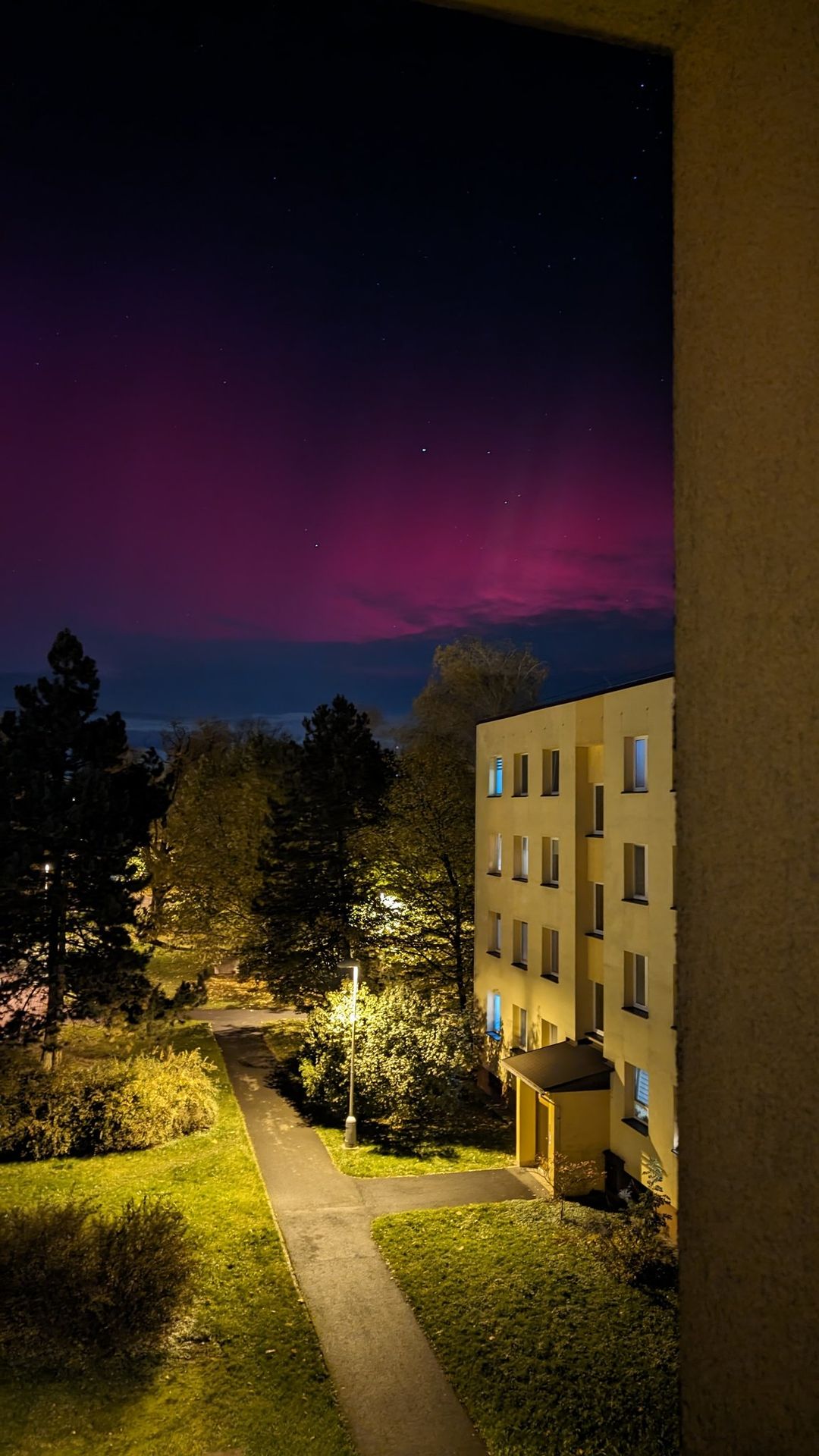 Polární záře nad Českem, Frýdek-Místek - Polární záře nad Českem (19/21)